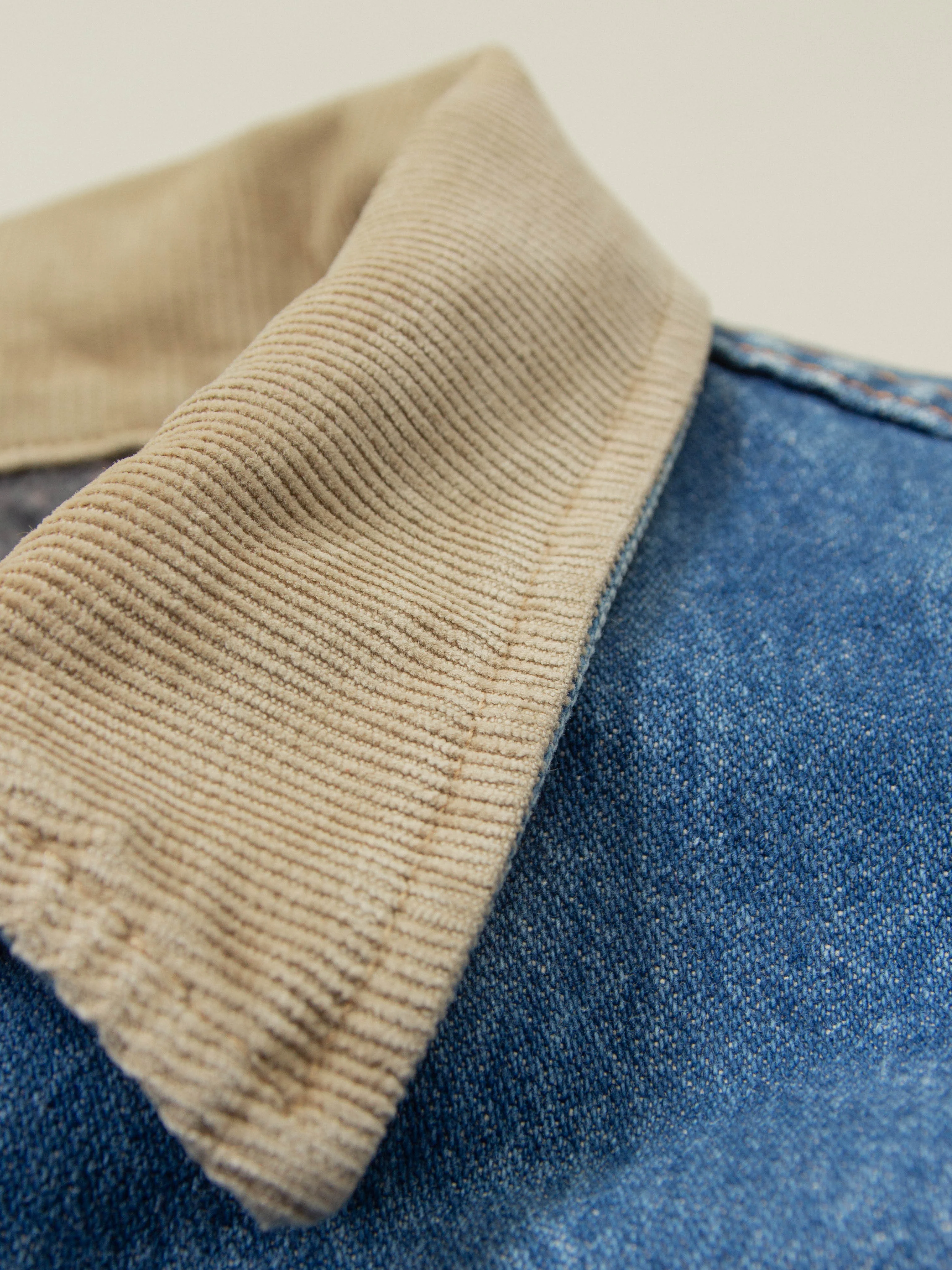 Vtg 1990s Wrangler Lined Denim Jacket - Made in USA (L) - Image 6