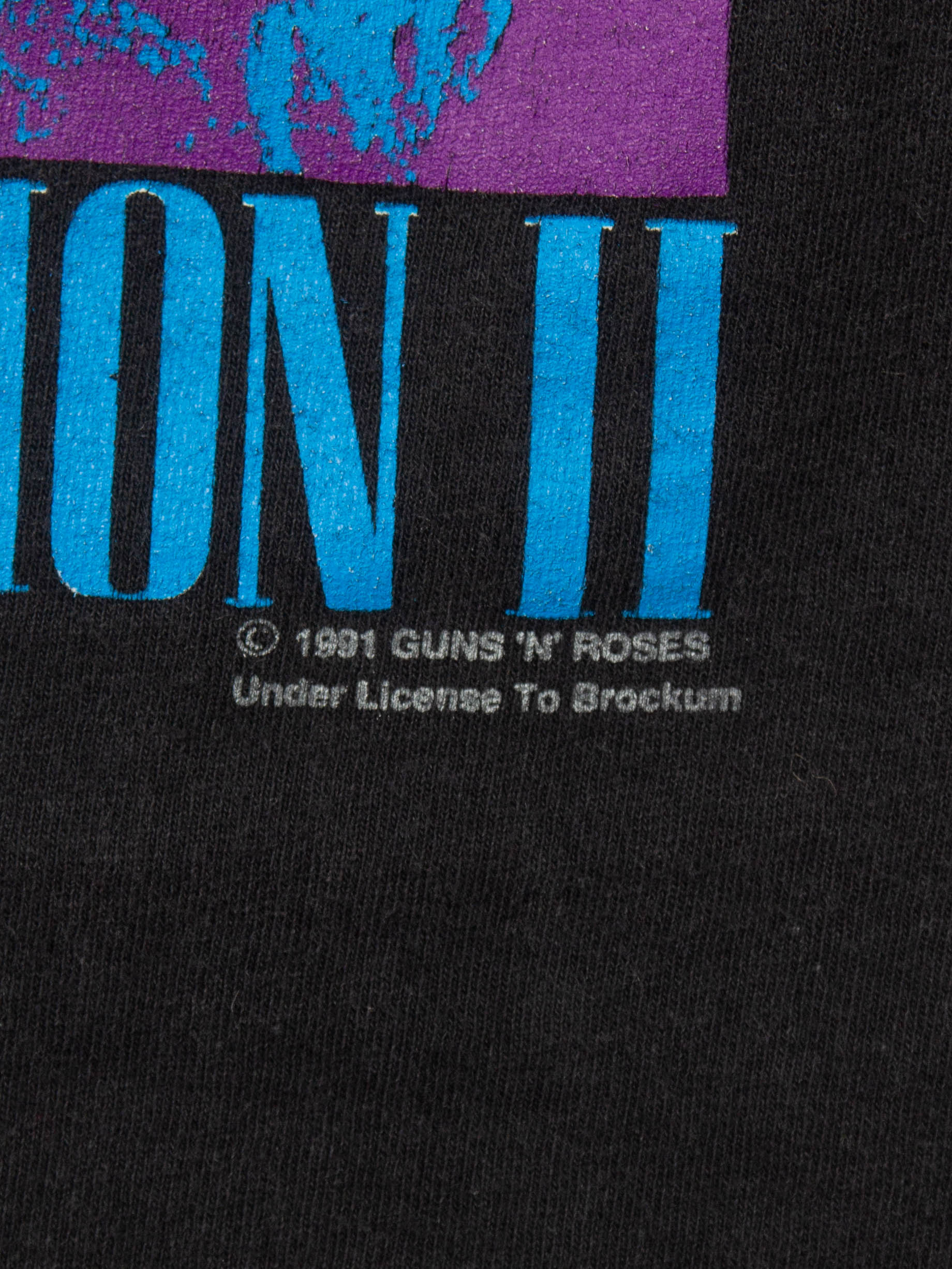 Vtg 1991 Guns N' Roses 'Use Your Illusion' Tee (M/L) - Image 5