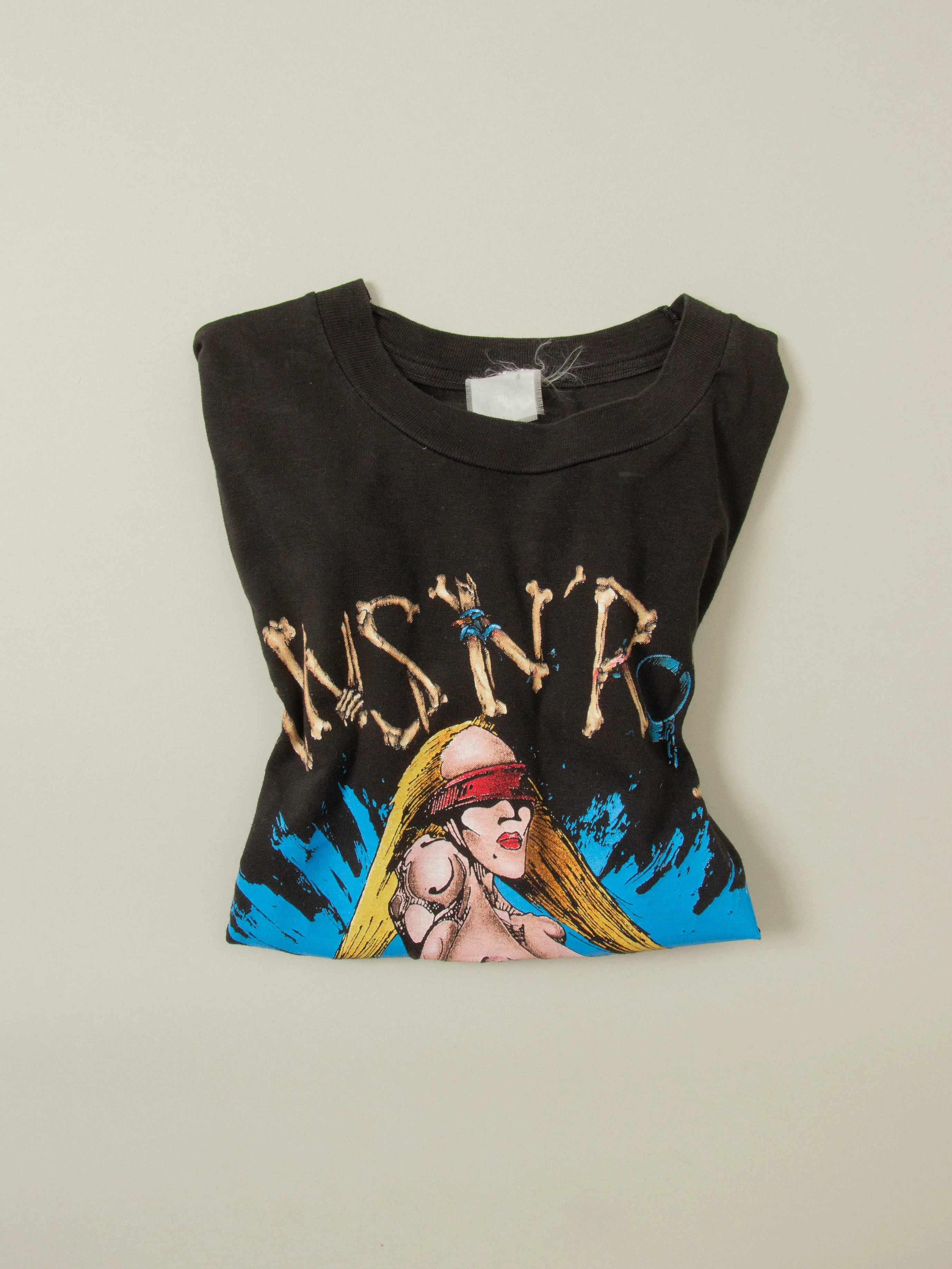 Vtg Rare 1992 'Pretty Tied Up' Guns N' Roses Tee (L) - Image 8