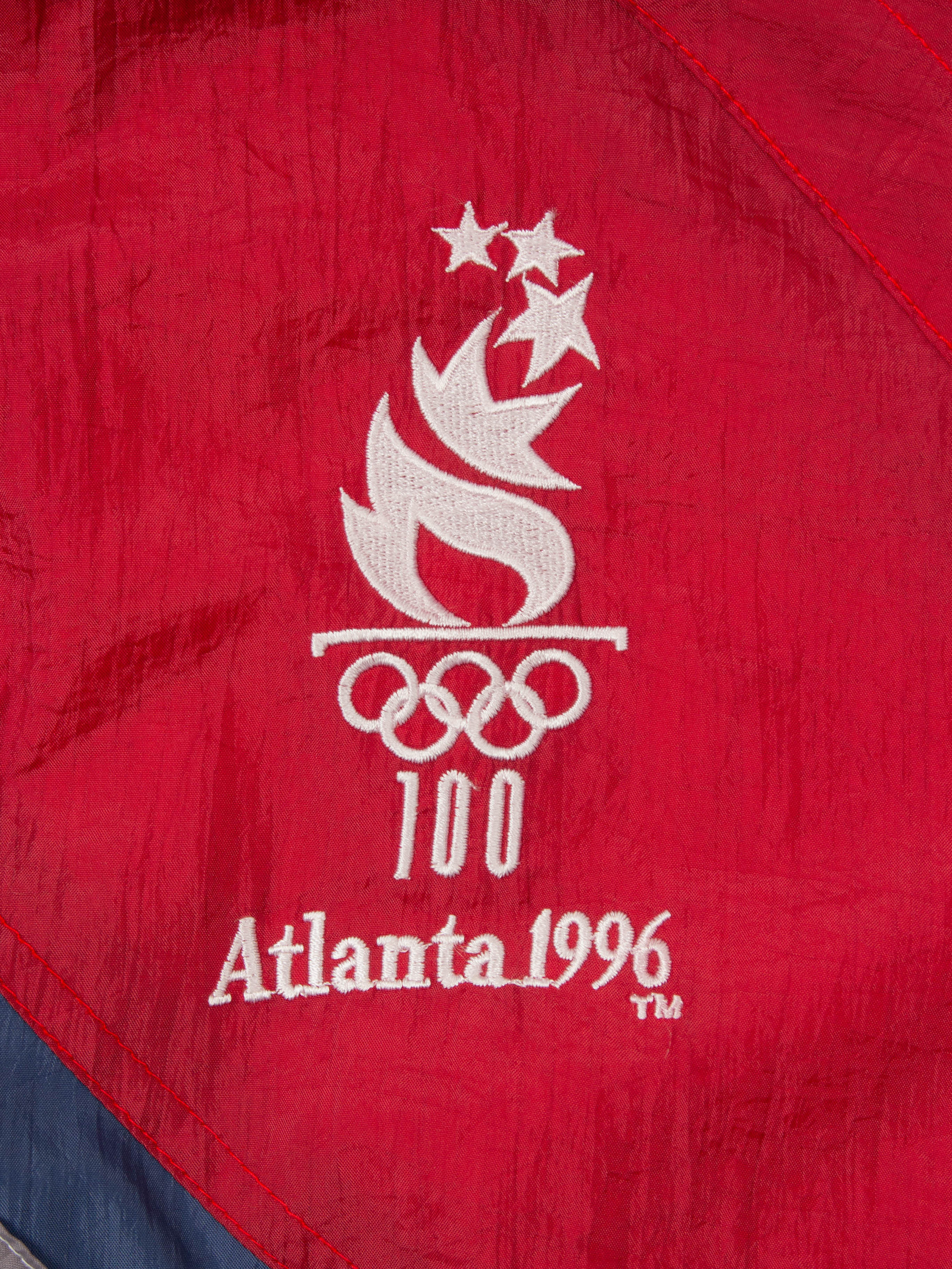 Vtg 1990s Atlanta Olympics 'Starter' USA Windbreaker (L) - Image 6