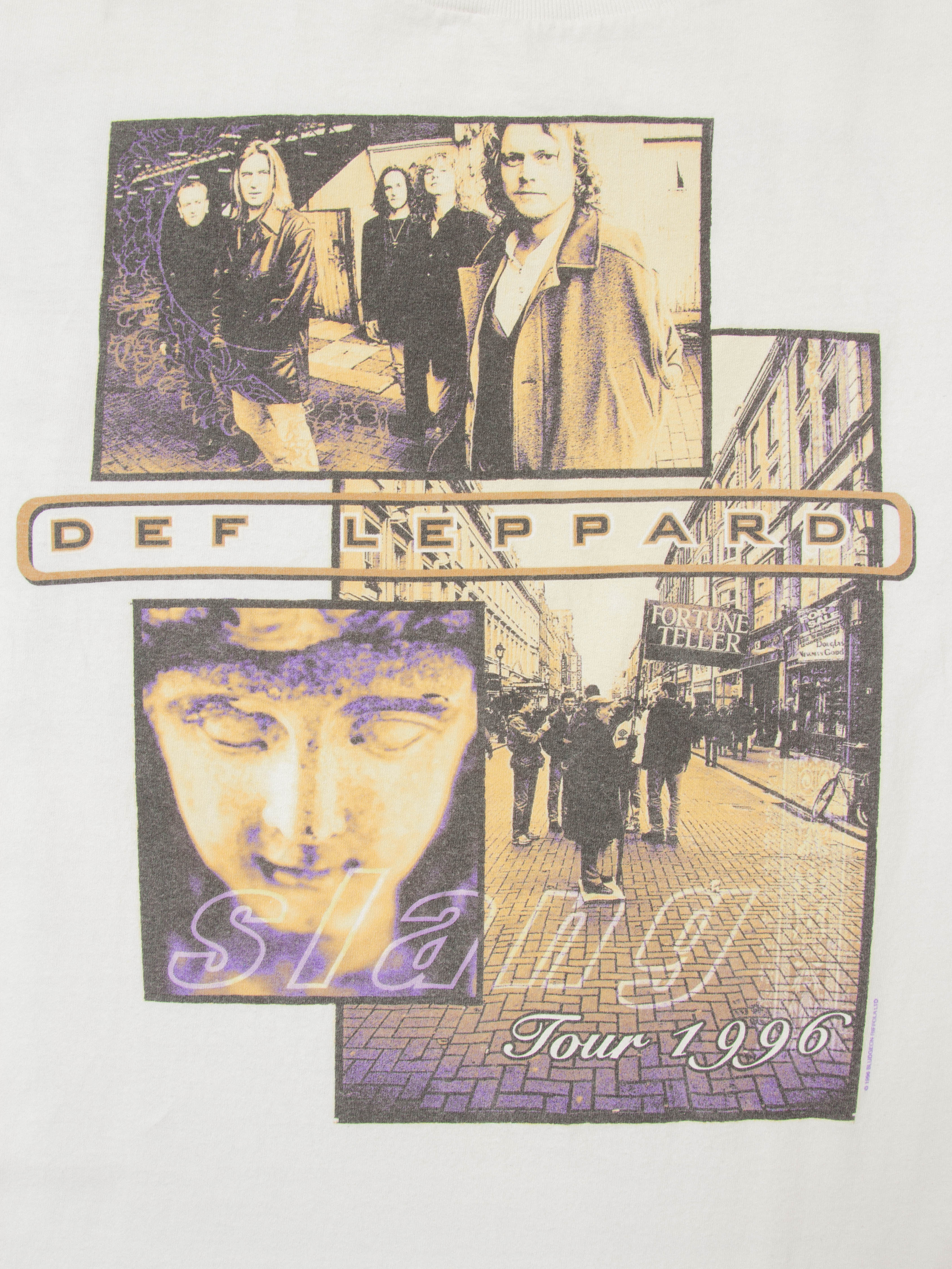Vtg 1996 Def Leppard 'Slang Tour' Tee (XL) - Image 3