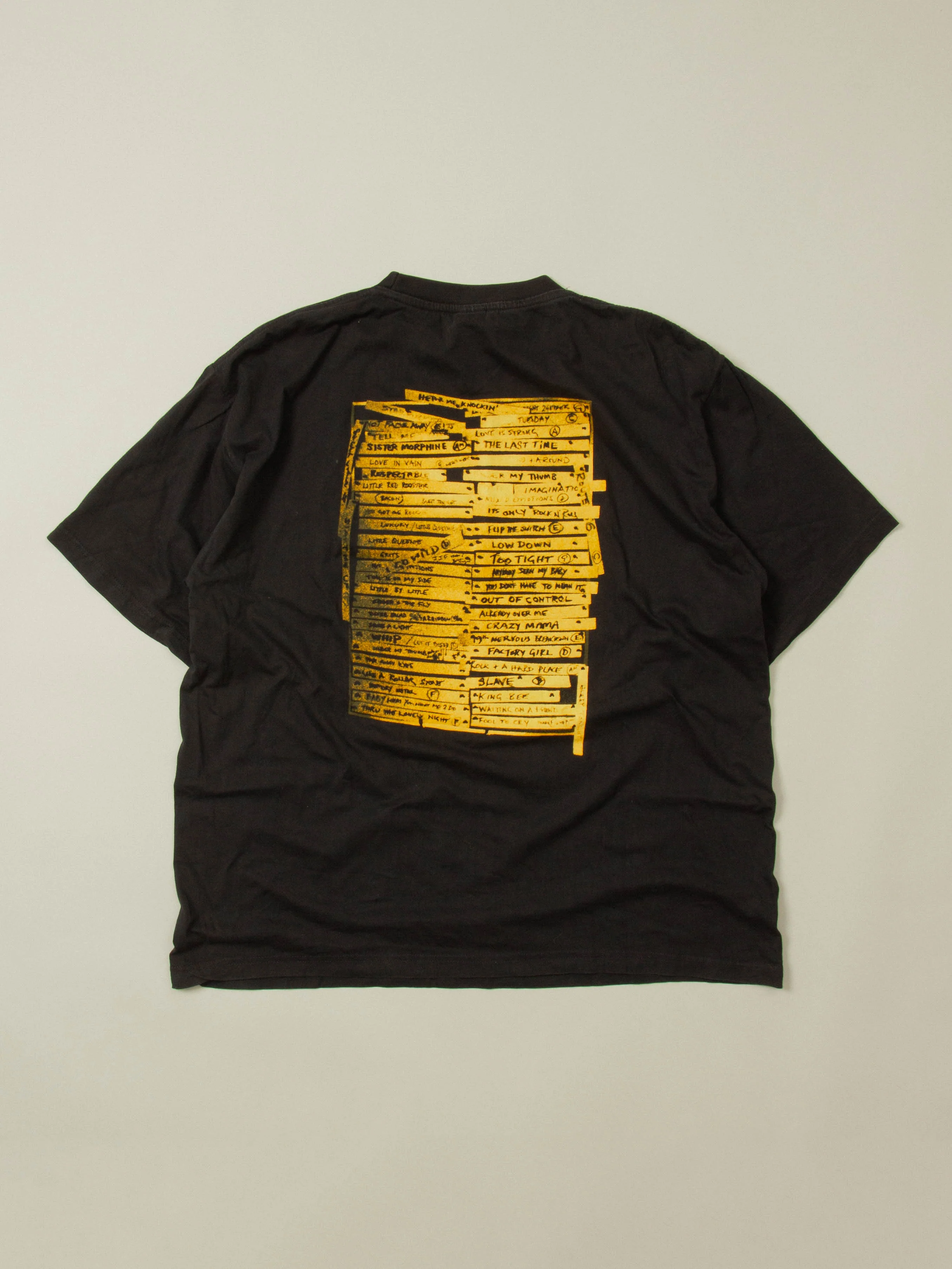 Vtg 1997 Rolling Stones Blue Rain Tee (XL) - Image 2