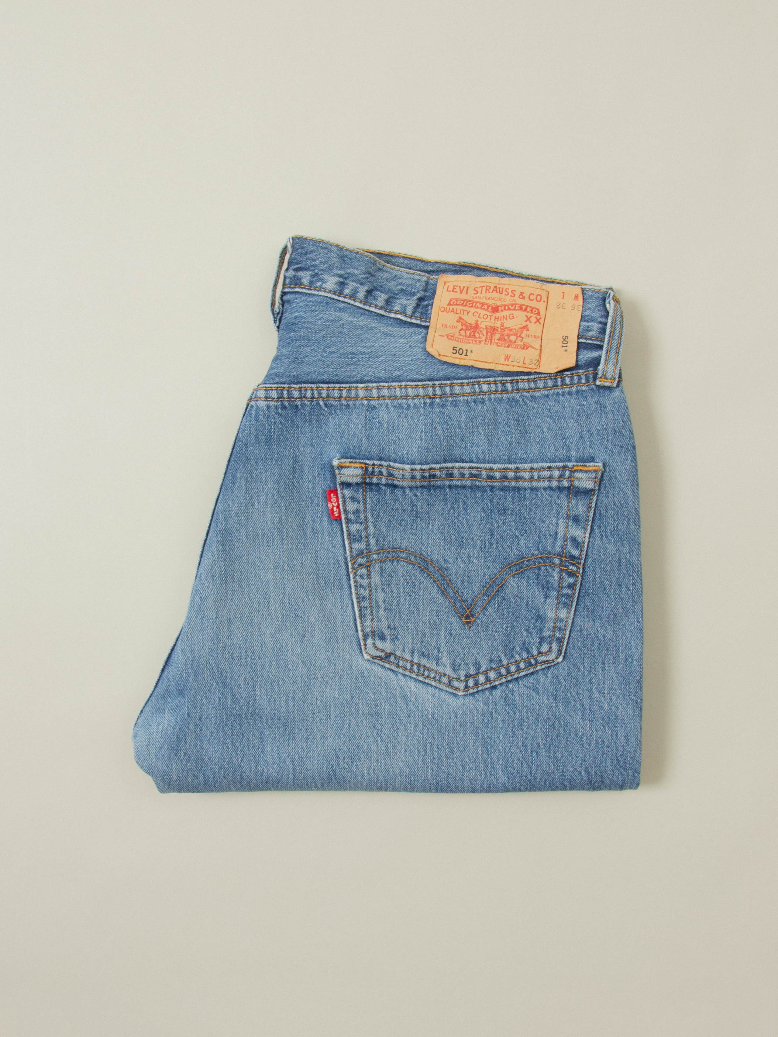 Vtg 2000s Levi's 501 Jeans (38x31) - Image 6