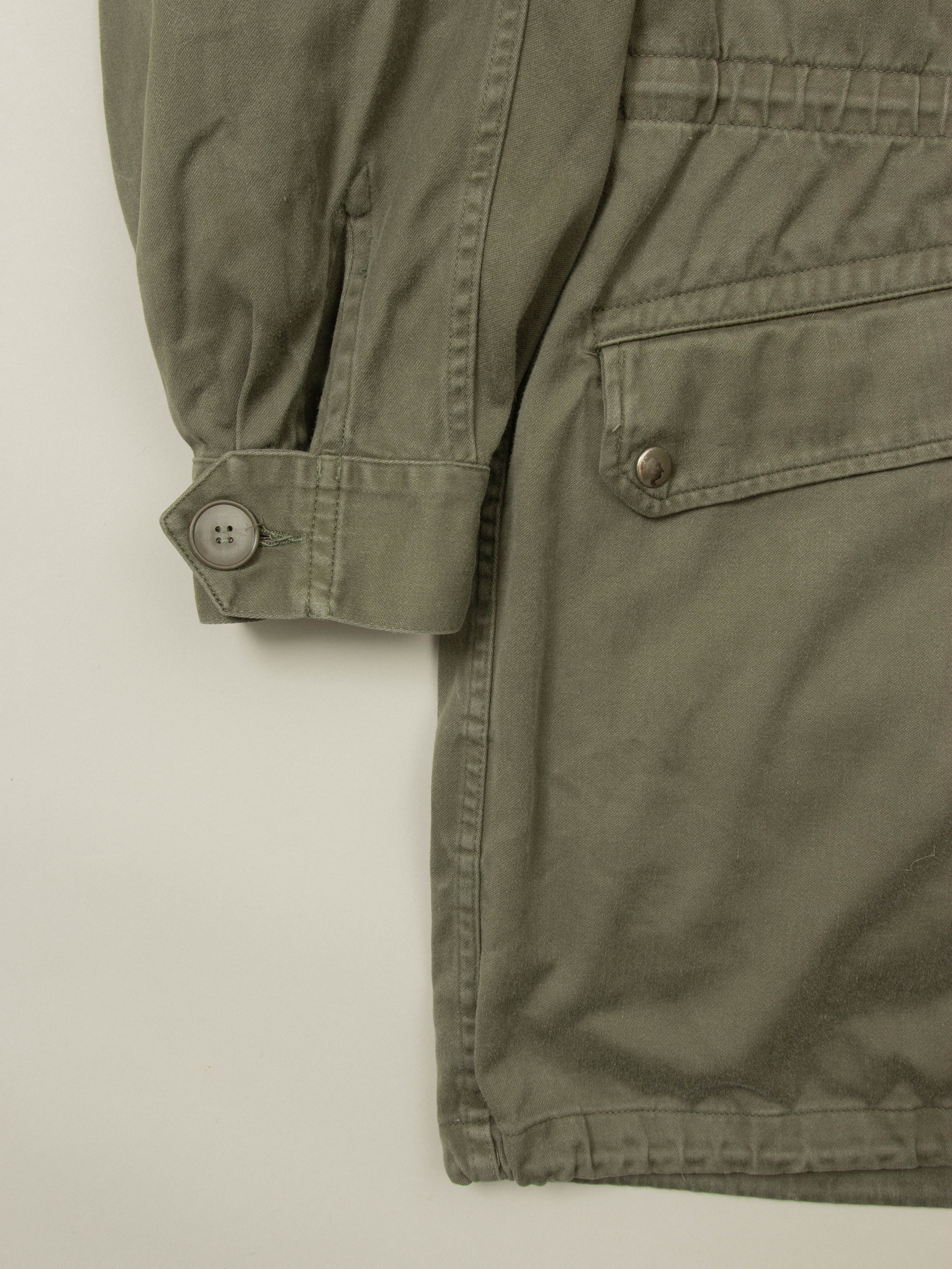Vtg 1980s French Army Parka - Image 3