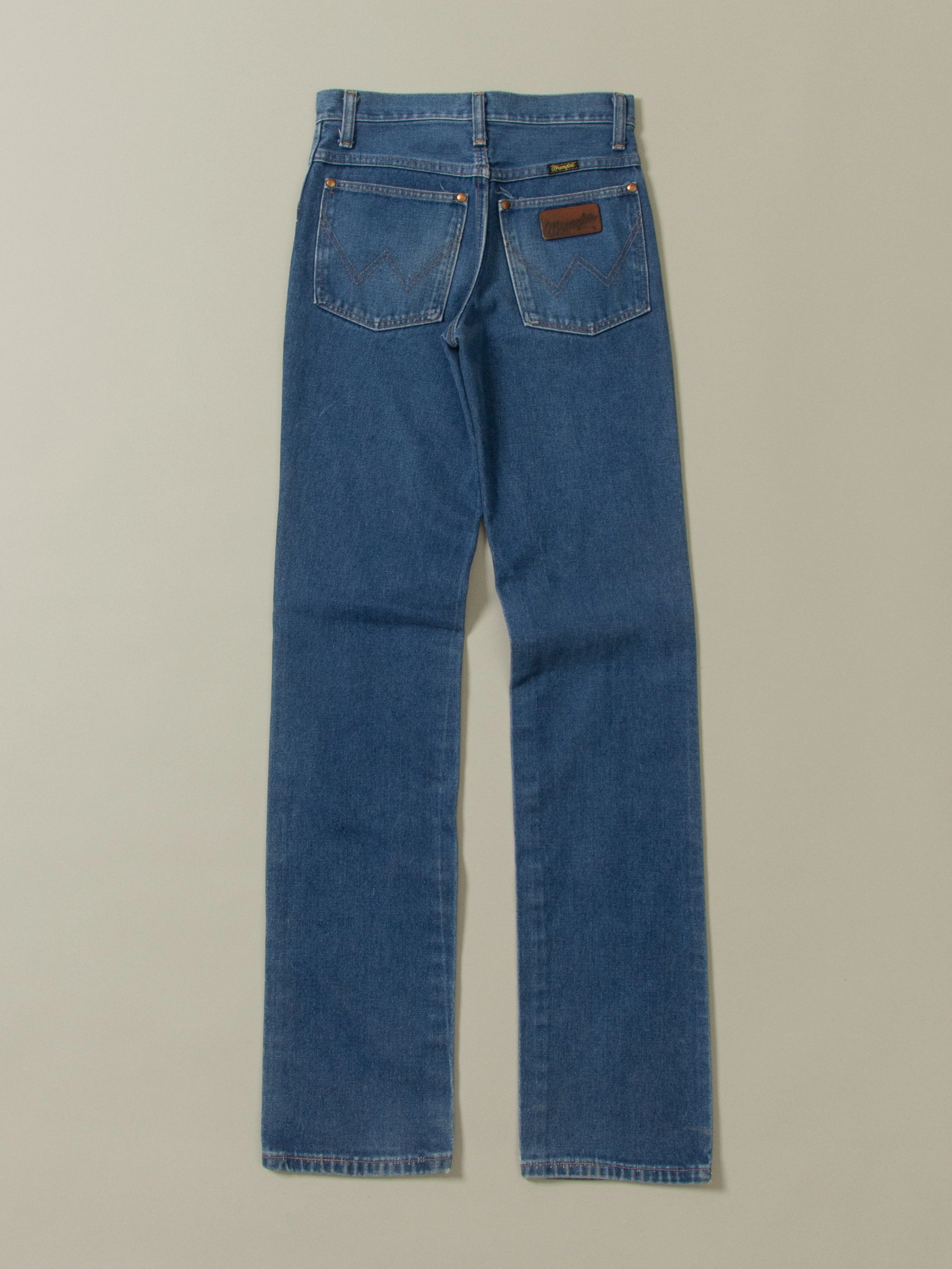 Vtg 1980s Wrangler Denim - Made in USA (27x35) - Image 7