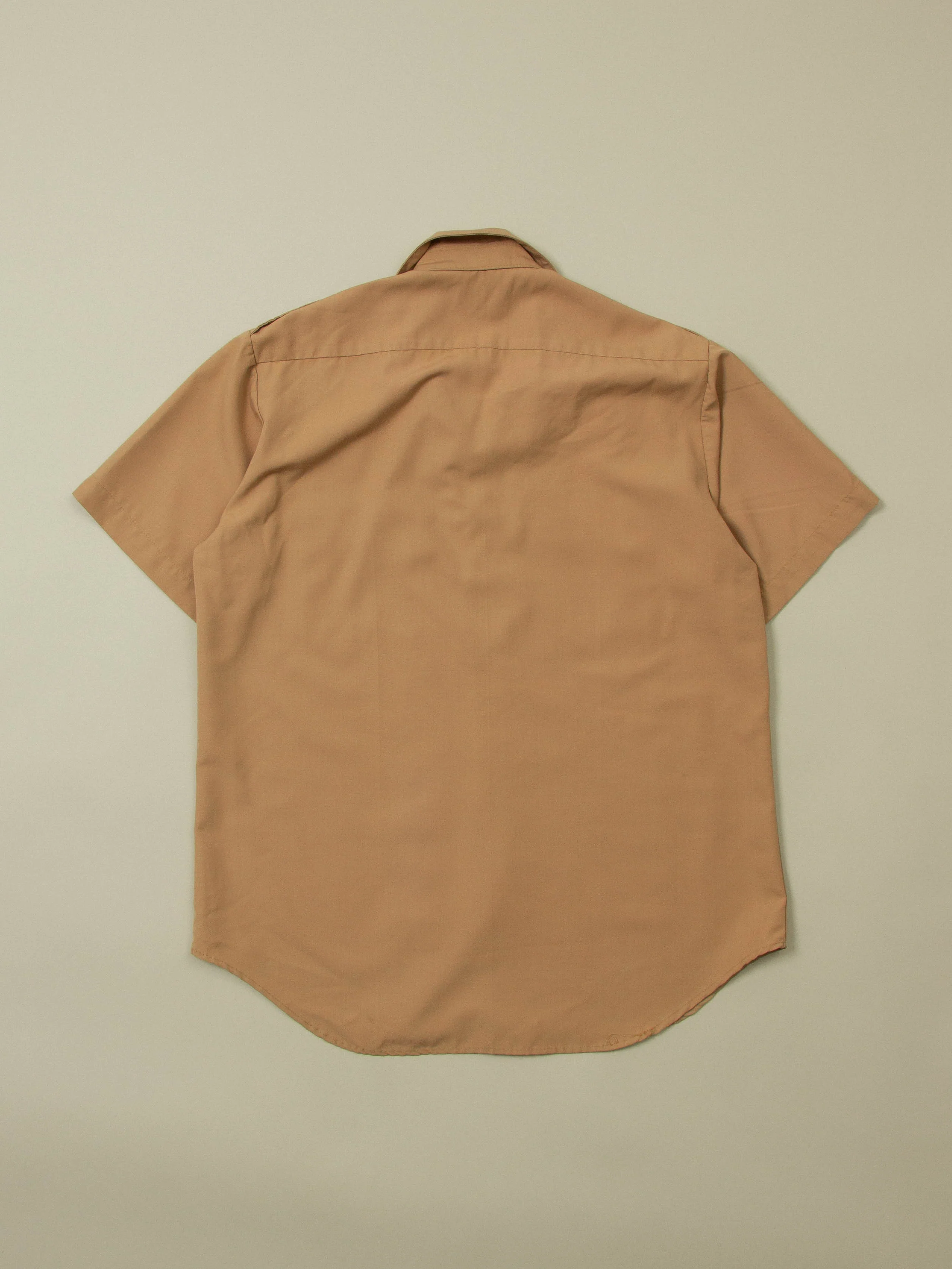 Vtg 'Bendone' US Army Khaki Officer Shirt (L) - Image 3