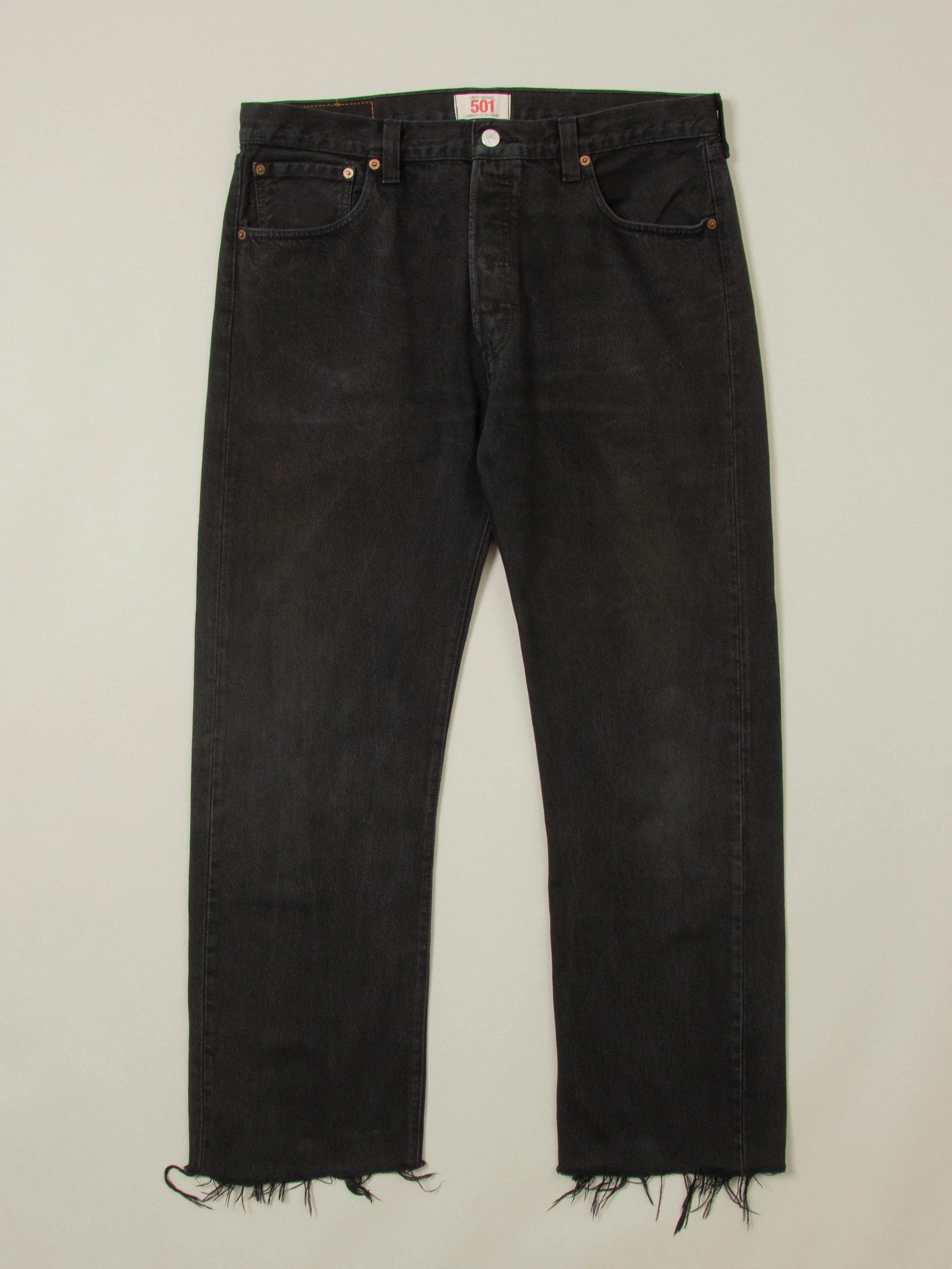 Vtg Black Levi's 501 Jeans (36x30)