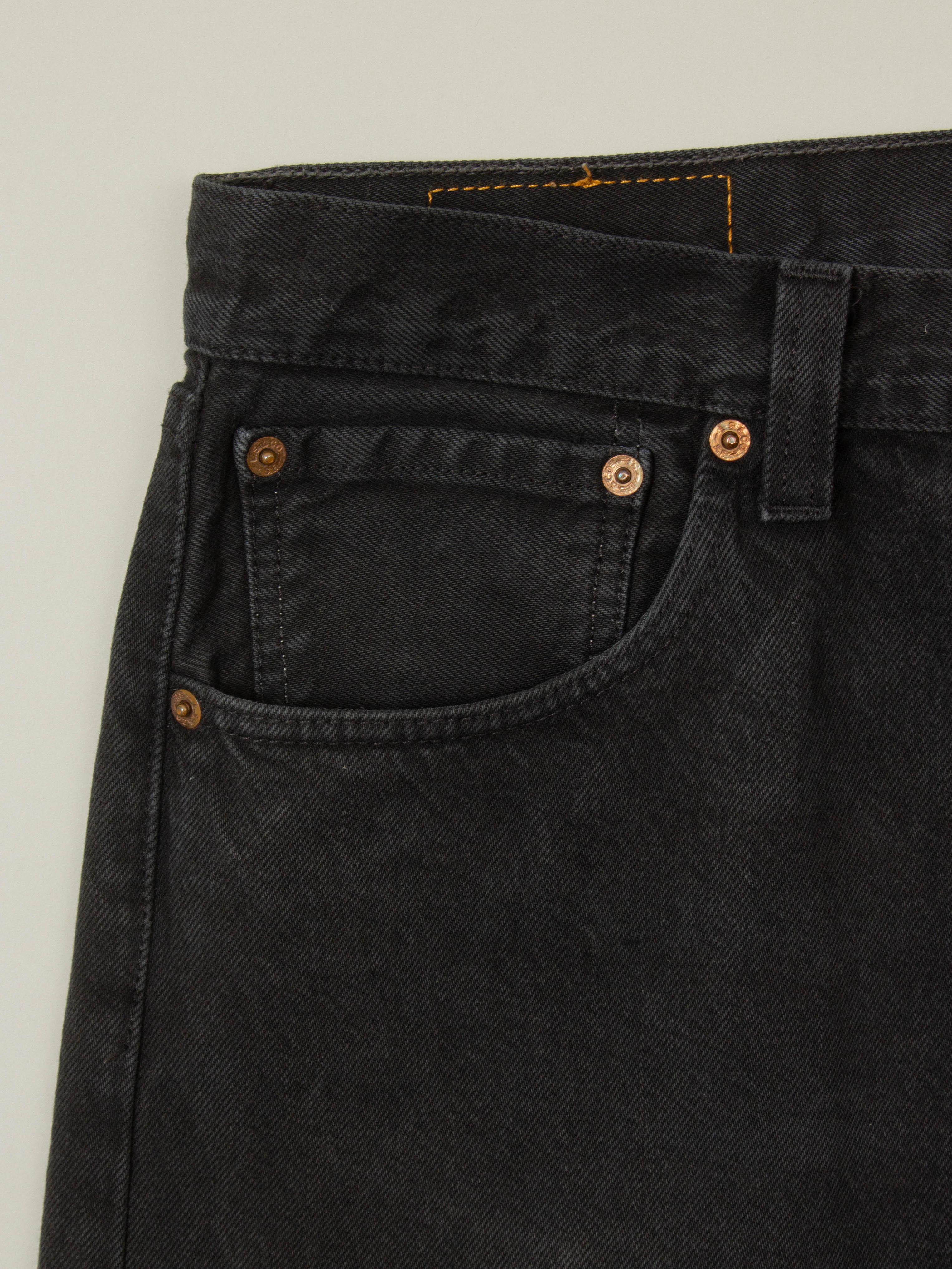 Vtg Black Levi's 501 Jeans (36x30) - Image 5