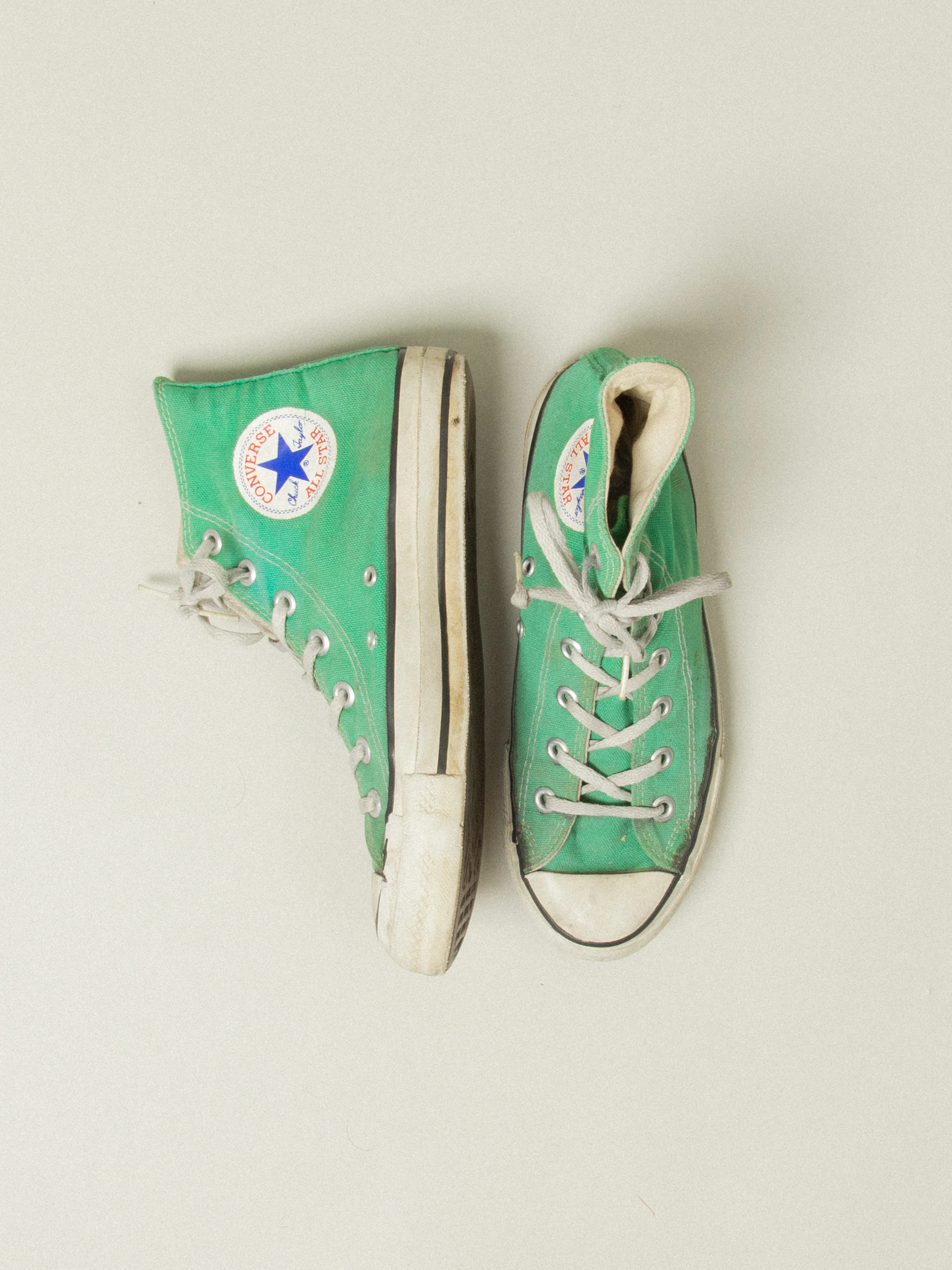 Vtg Converse Chuck Taylor All Star High Top - Made in USA (US 5-37.5) - Image 5