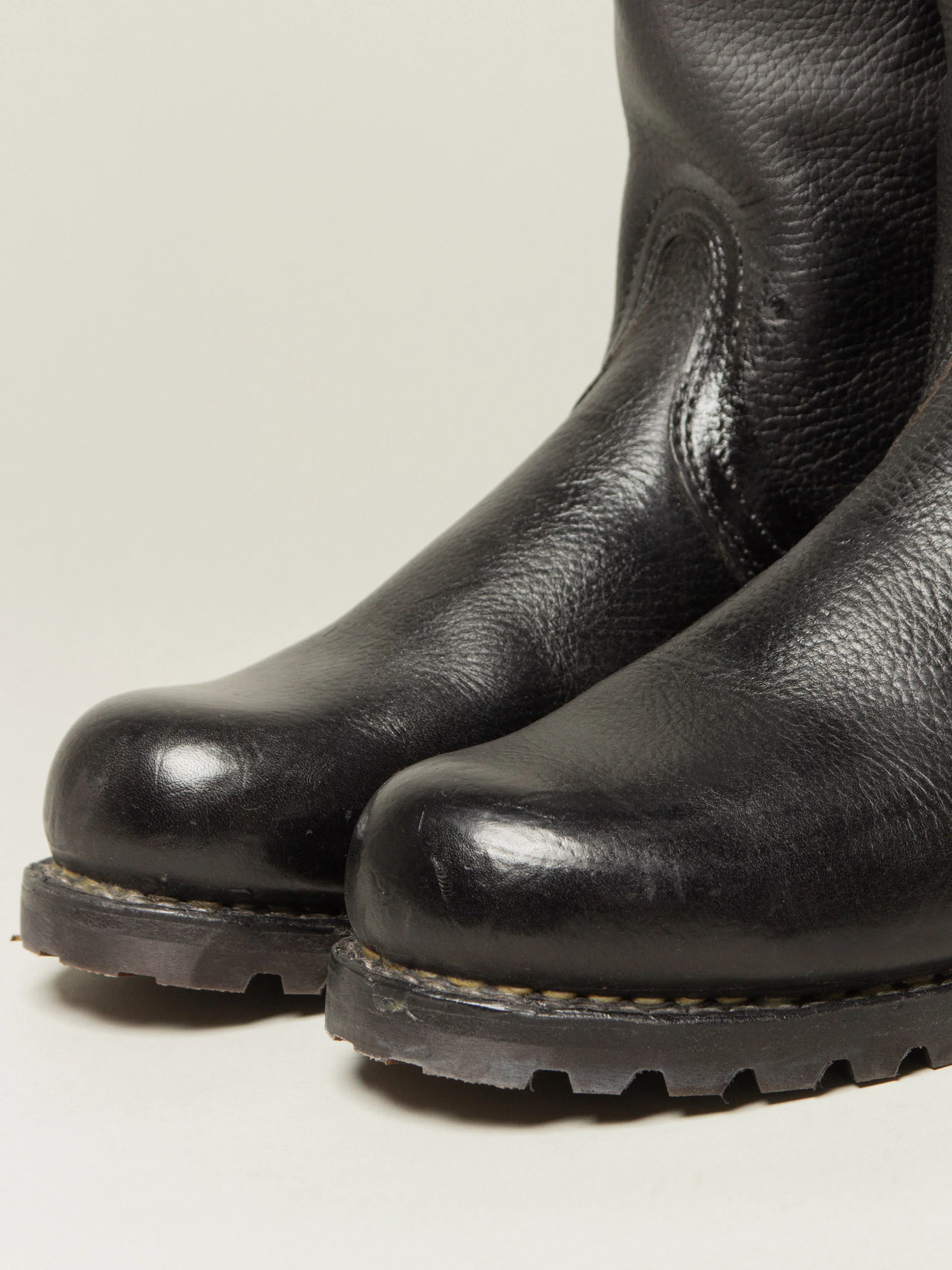 Vtg Deadstock German Navy Sea Boots - Image 2
