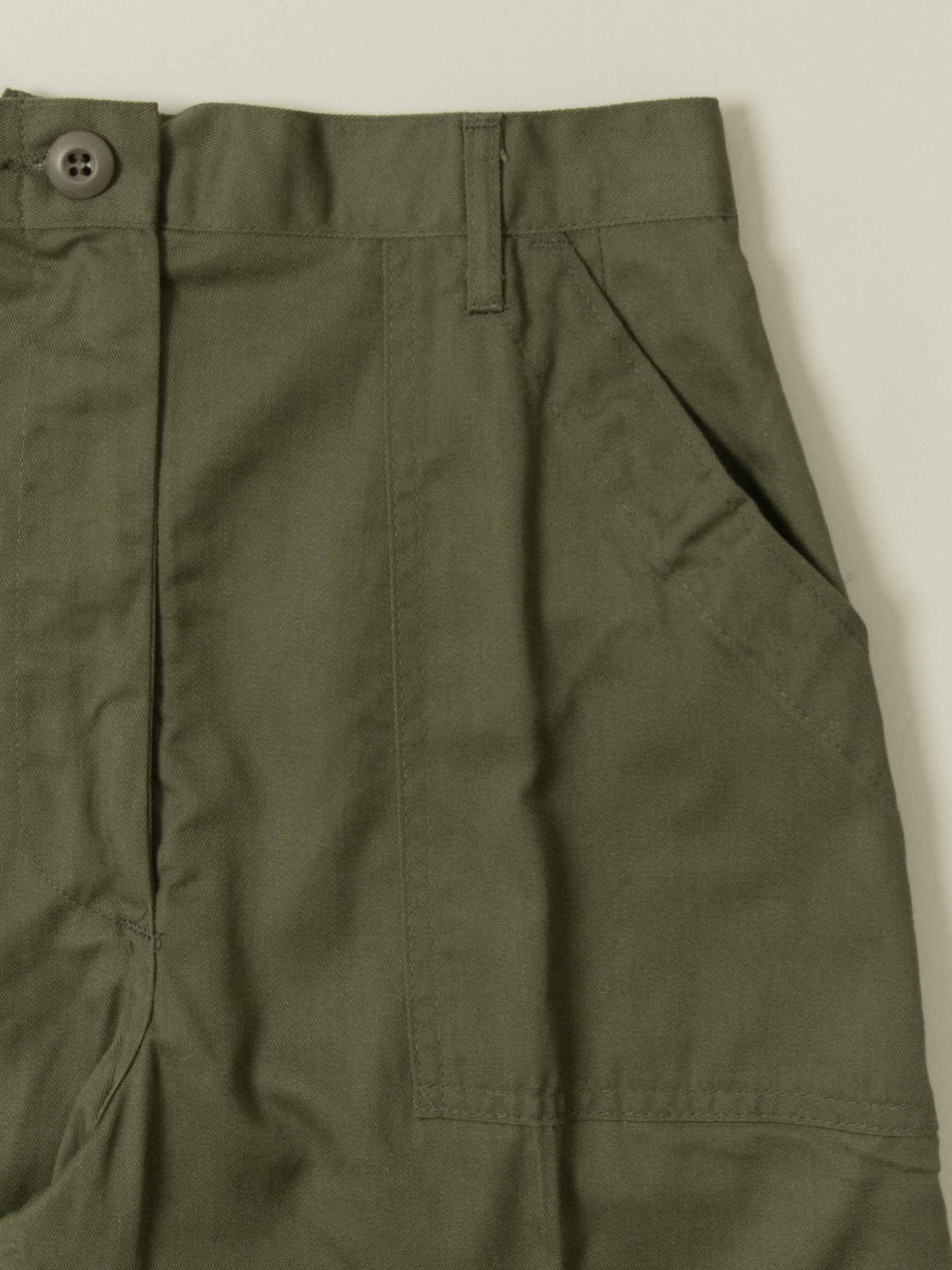 Vtg Deadstock Women's OG-507 US Army Fatigue Trousers (26") - Image 2