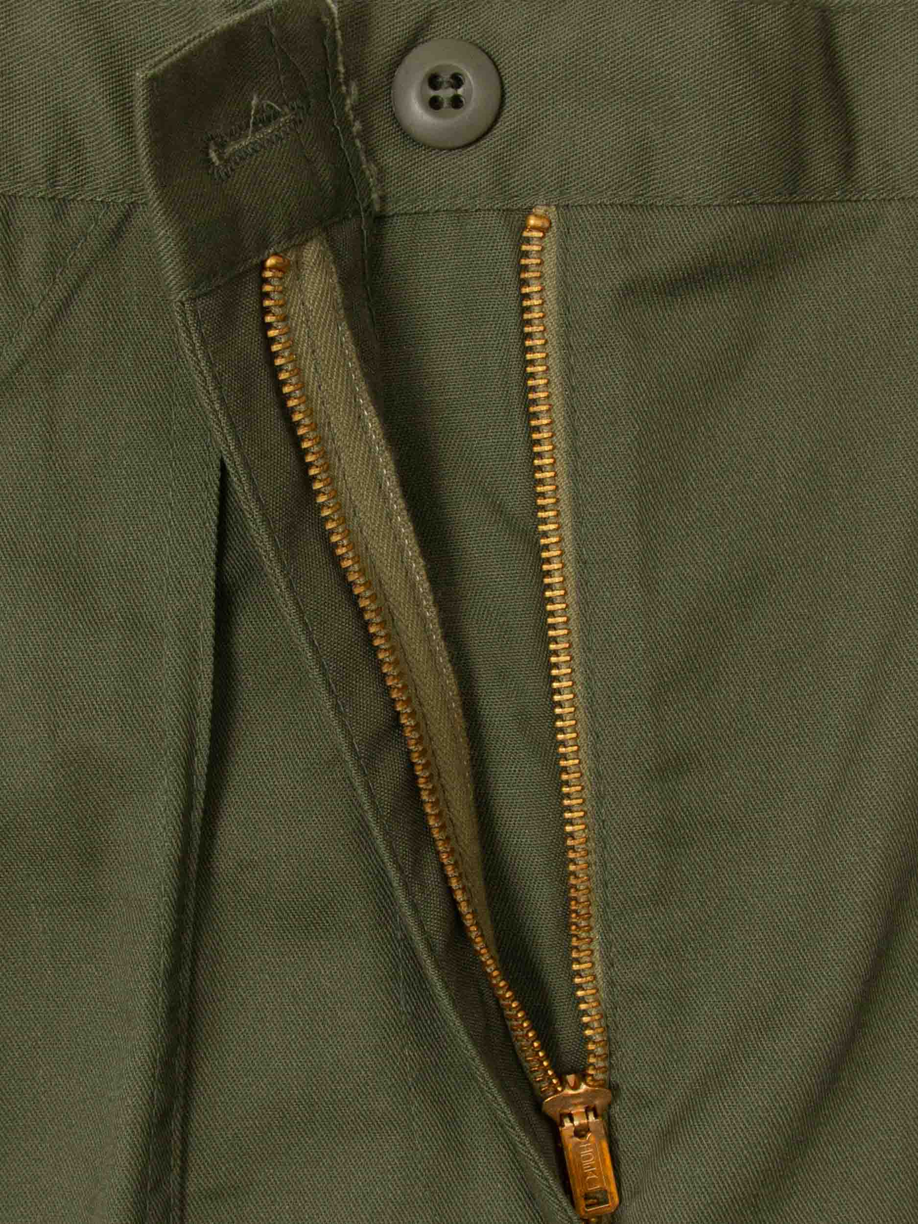 Vtg Deadstock Women's OG-507 US Army Fatigue Trousers (26") - Image 4