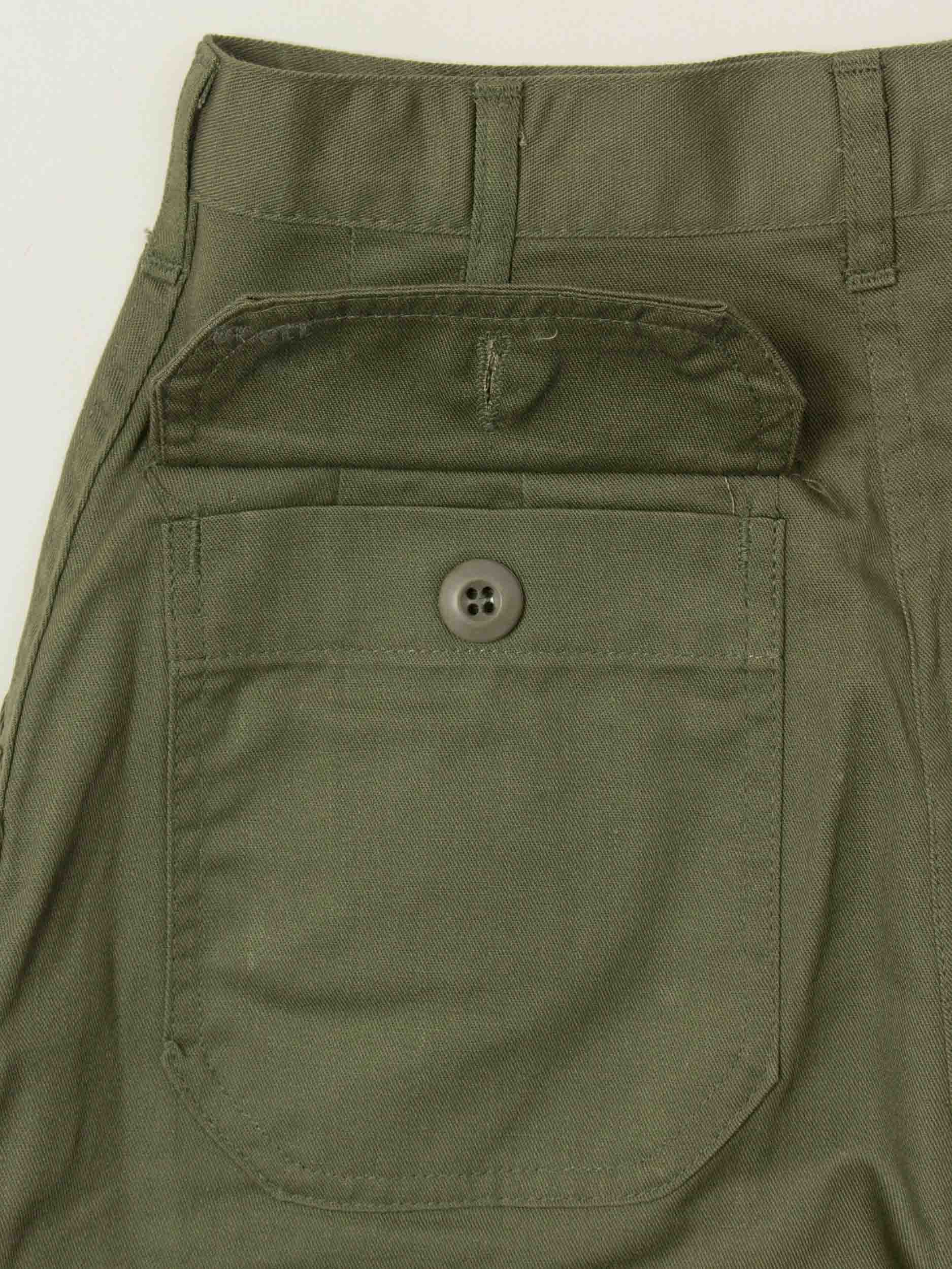 Vtg Deadstock Women's OG-507 US Army Fatigue Trousers (26") - Image 8