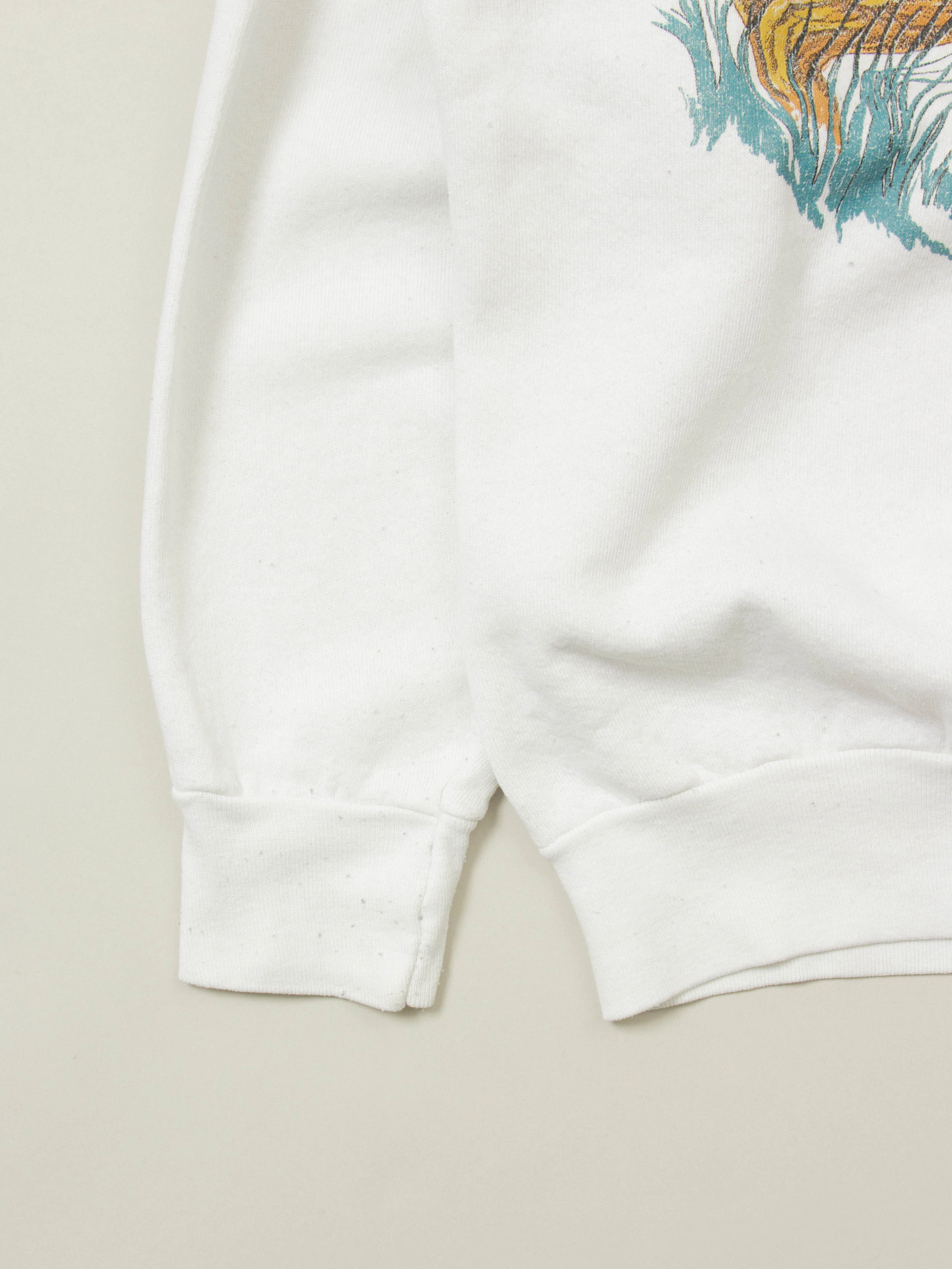 Vtg Deer Wildlife Graphic Sweatshirt (L) - Image 3