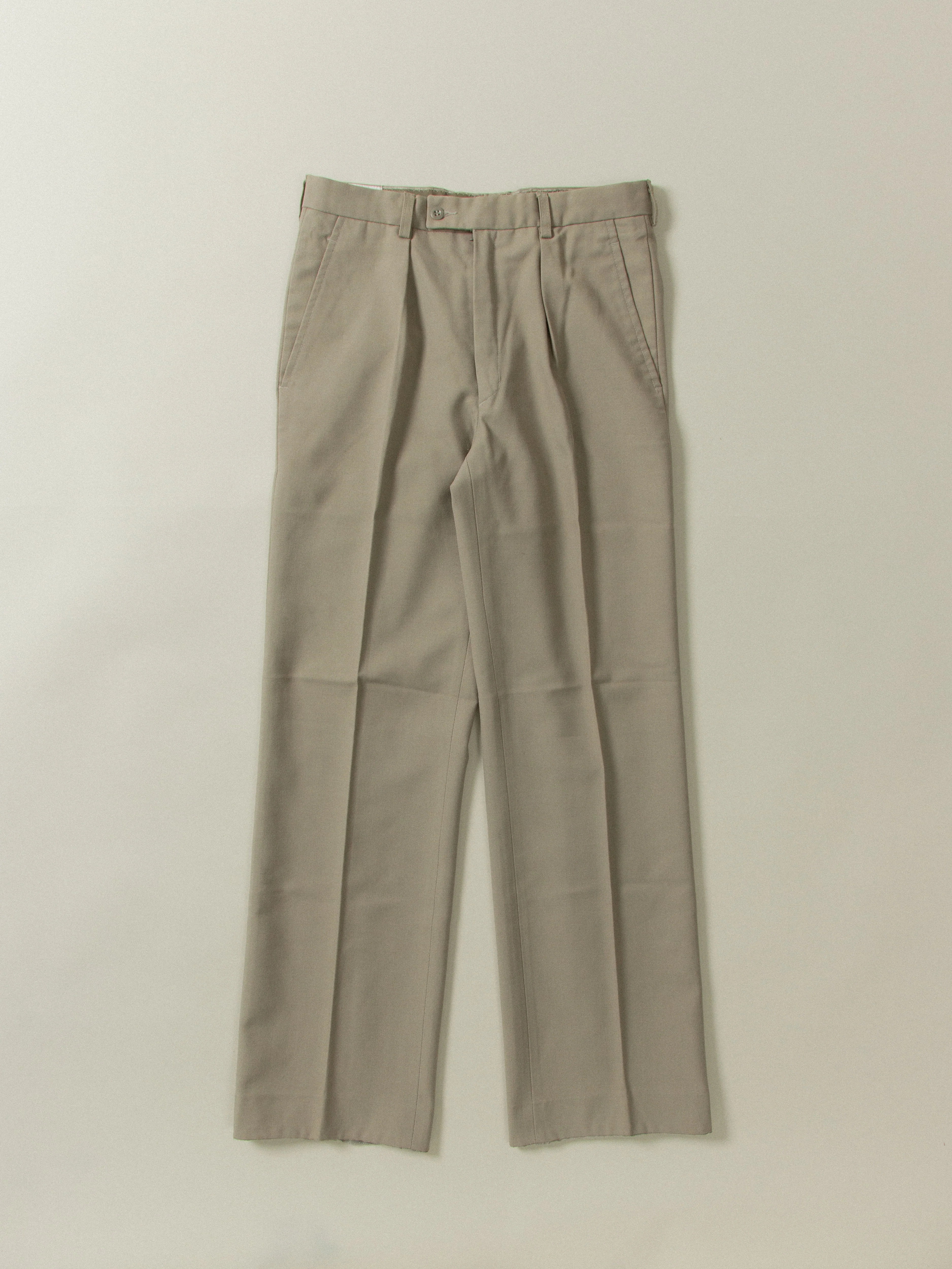 Vtg French Army Dress Trousers - Image 5