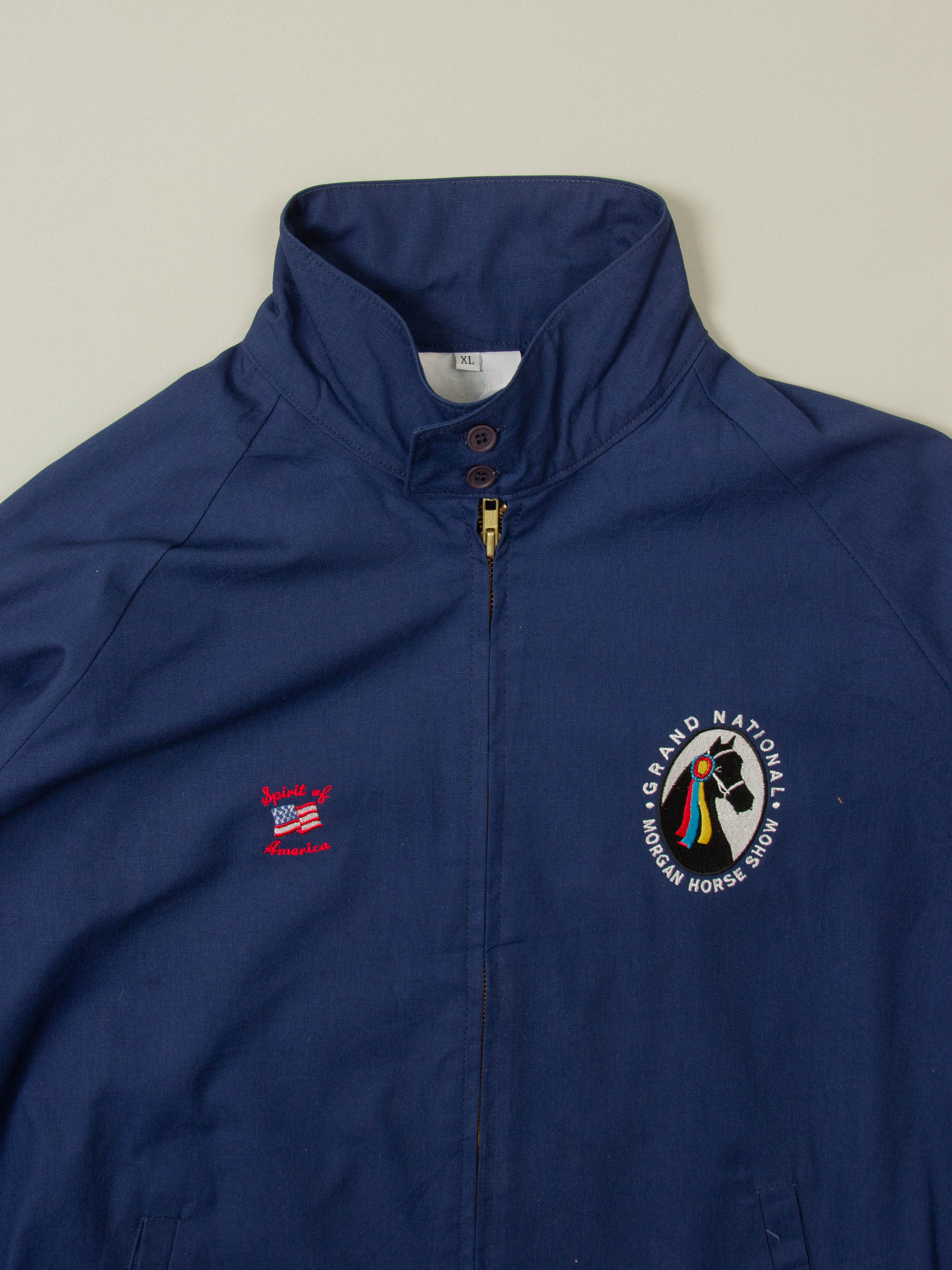 Vtg Grand National Horse Show Jacket - Made in USA (XL) - Image 2