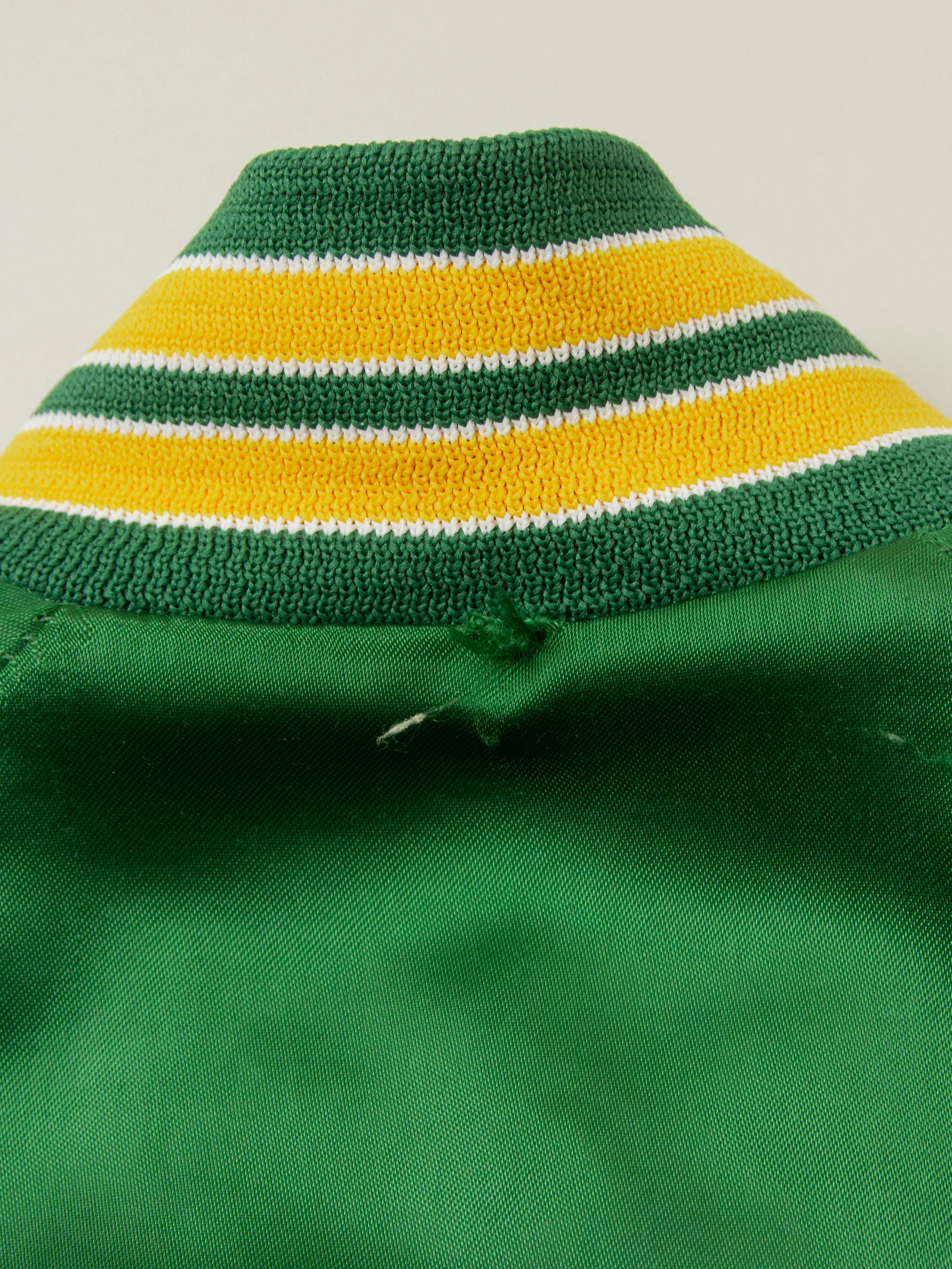 Vtg 1990s Green Bay Packers Nylon Sports Jacket - Made in USA (XS) - Image 8