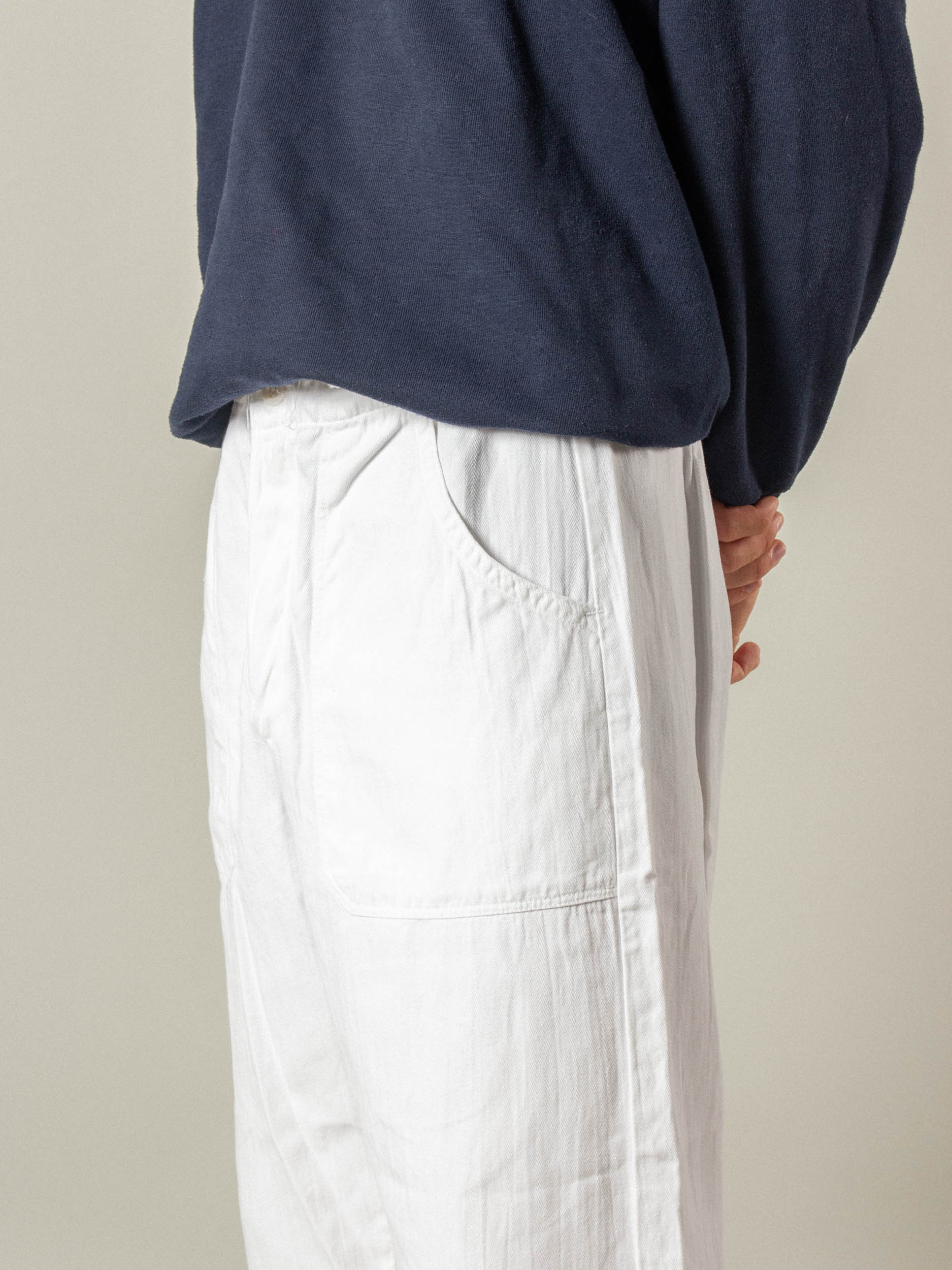 Vtg Foodhandler Cotton Fatigues - Image 3