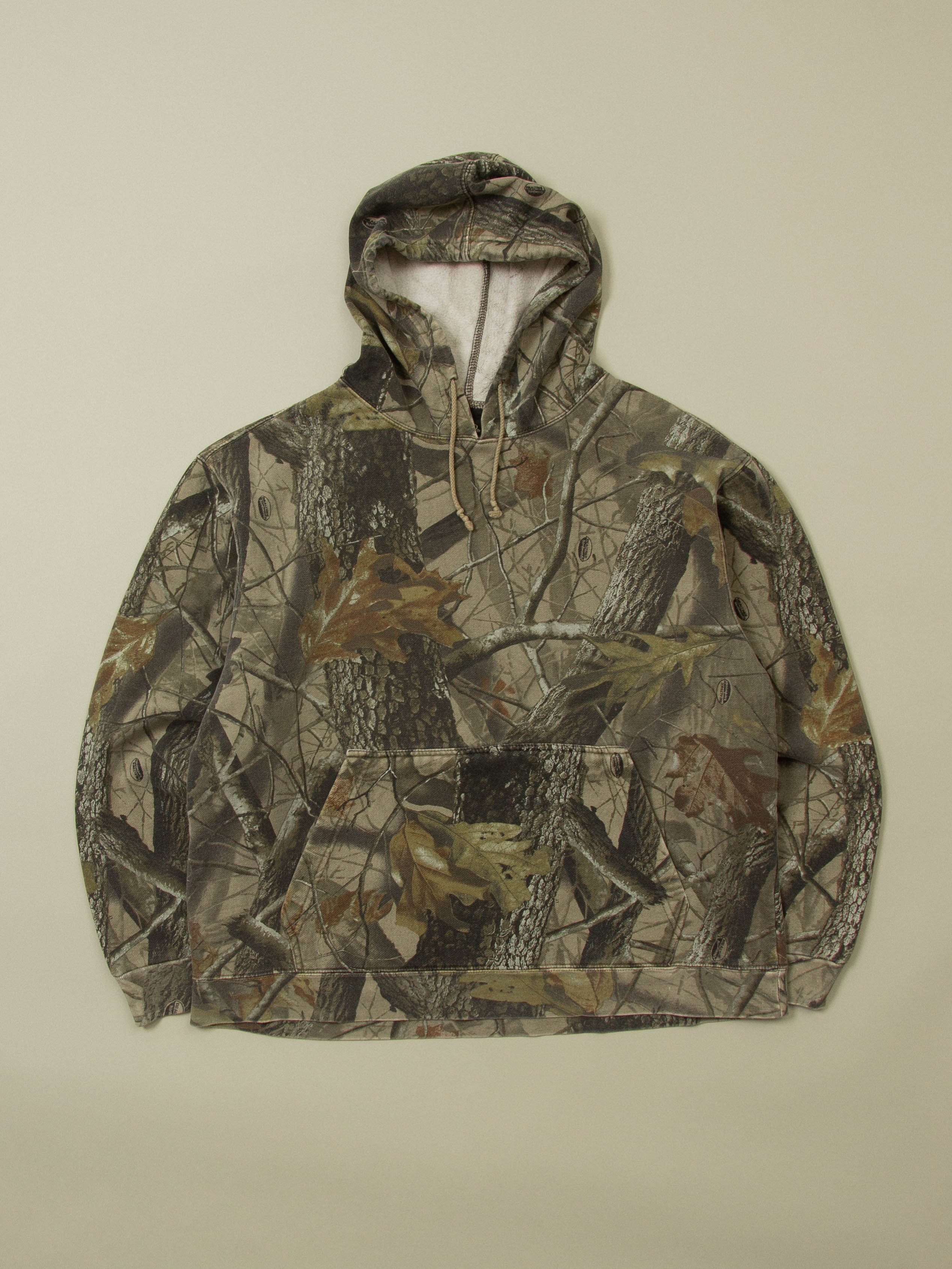 Vtg Hunting Camo Hoodie (L)