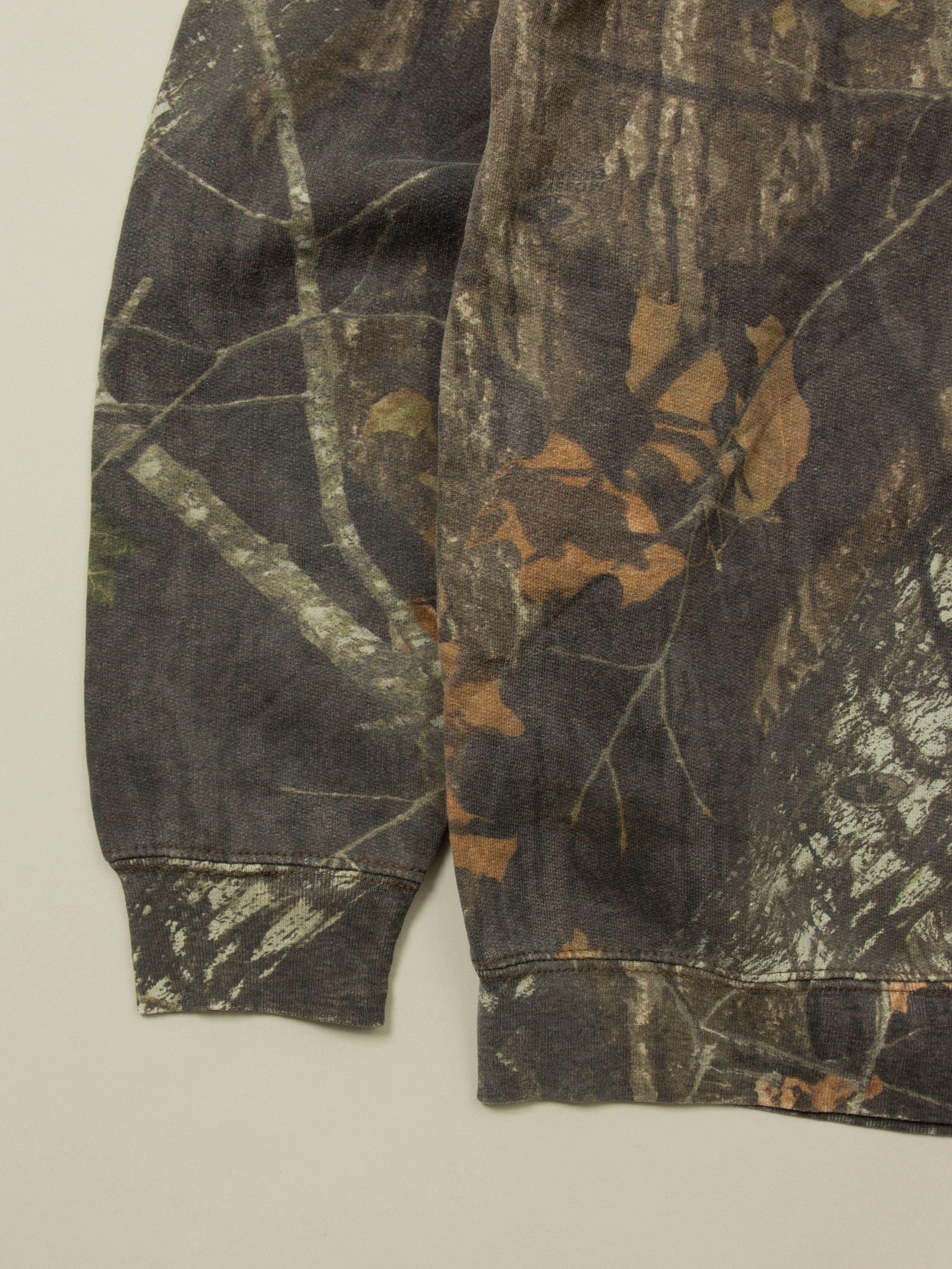 Vtg Hunting Camo Sweatshirt (M) - Image 3
