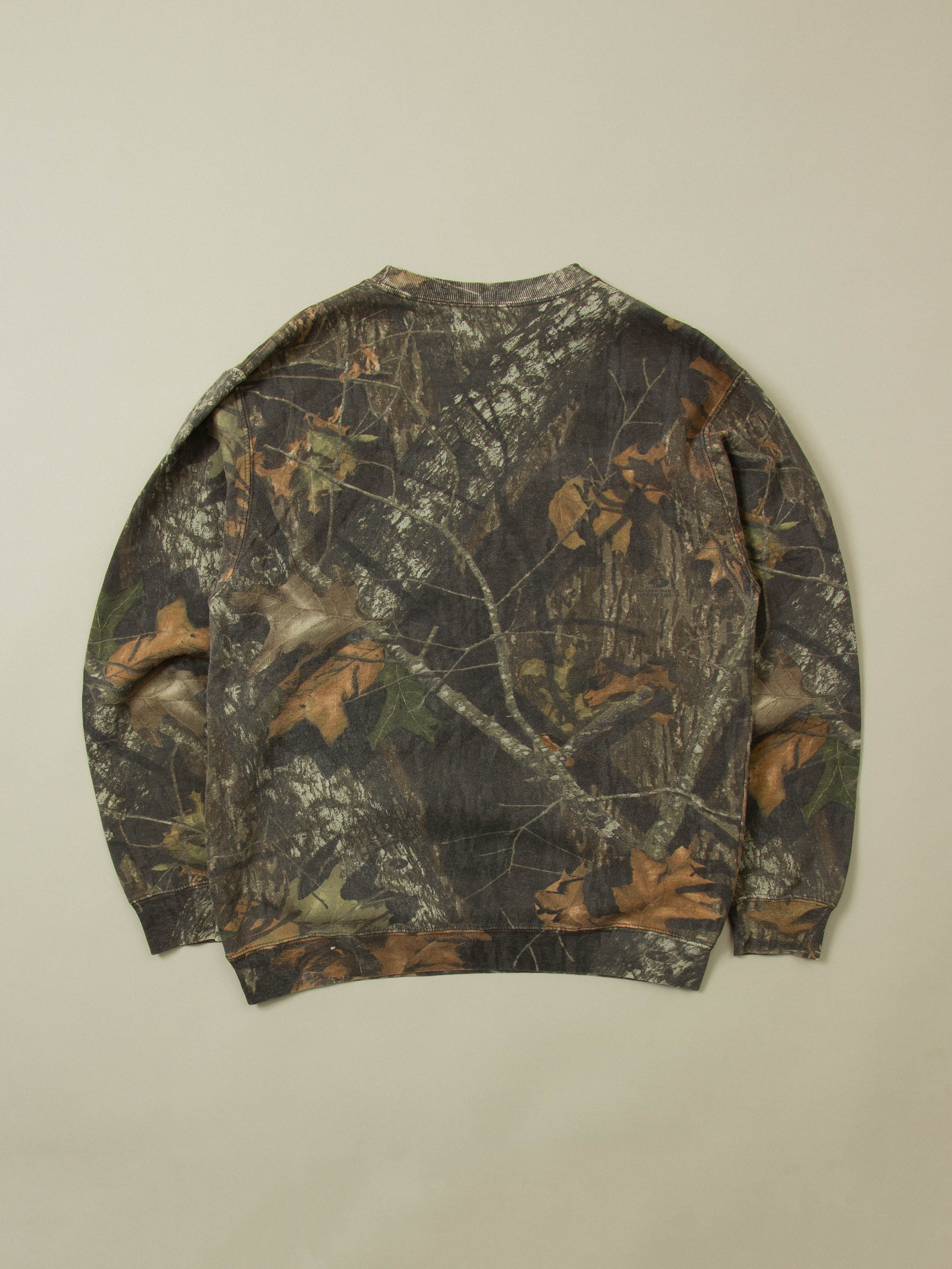 Vtg Hunting Camo Sweatshirt (M) - Image 5