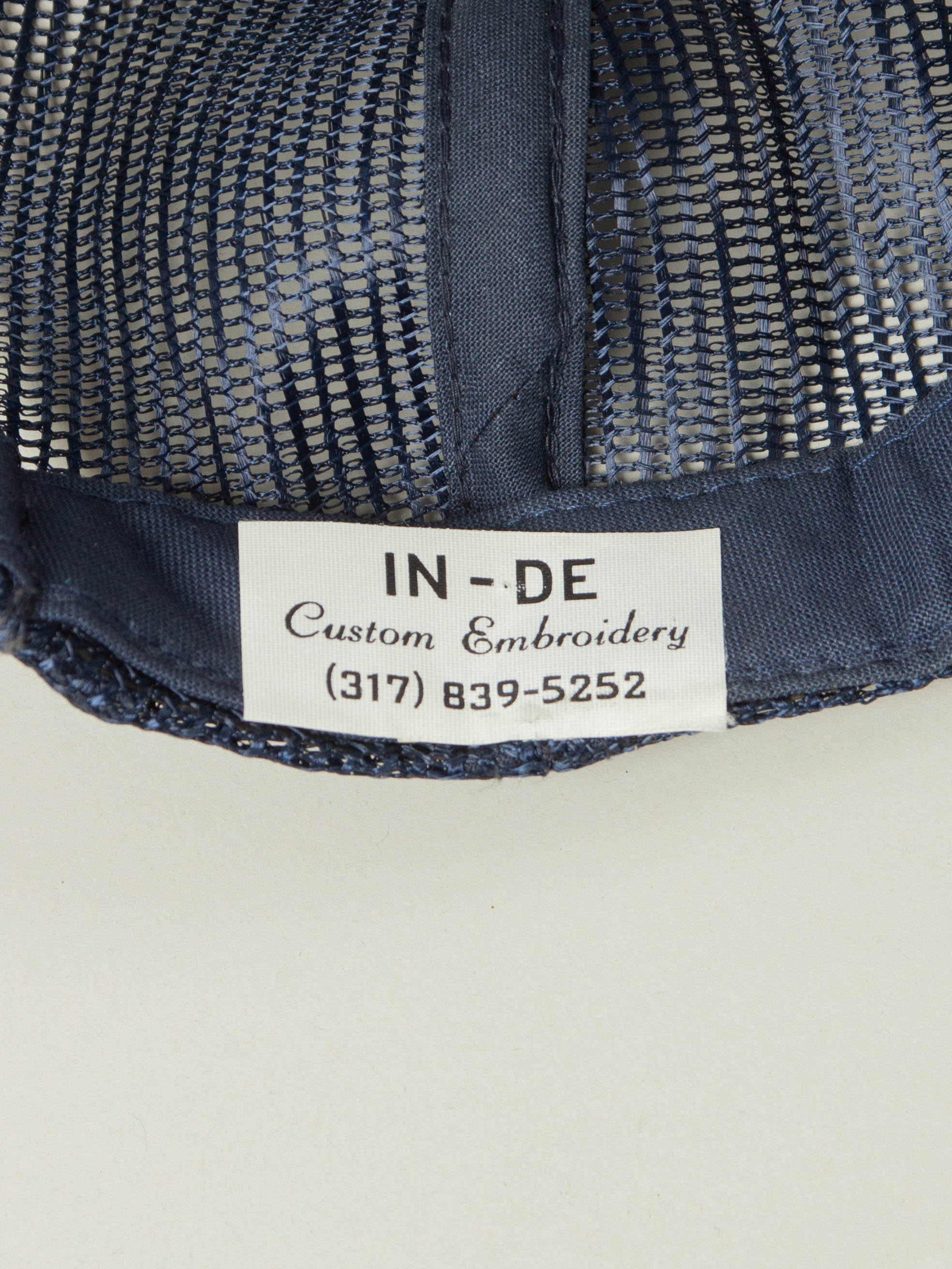 Vtg 'Indiana Bell' Snapback Trucker Cap - Image 3