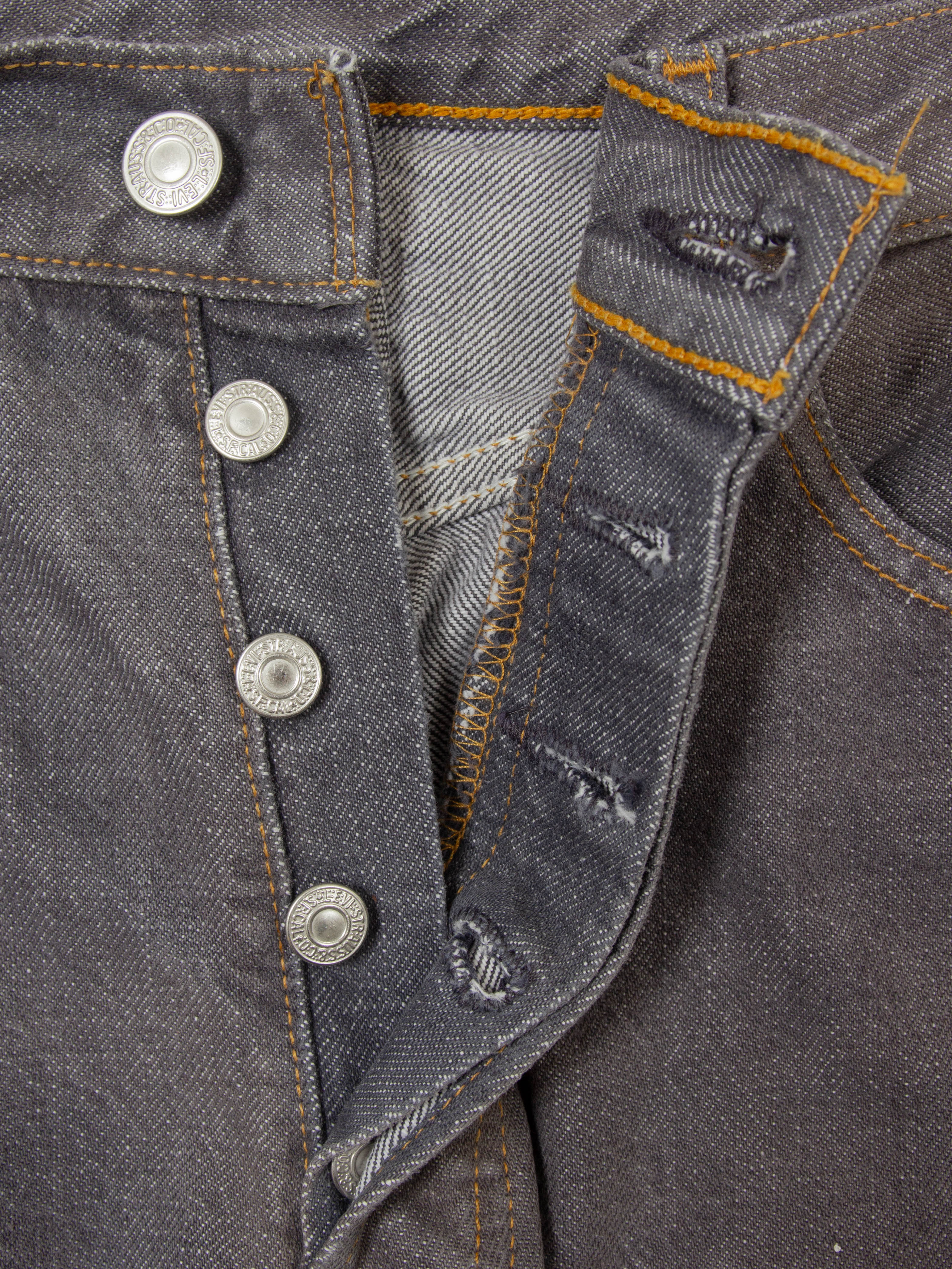 Vtg Levi's 501 Jeans (28x29) - Image 5