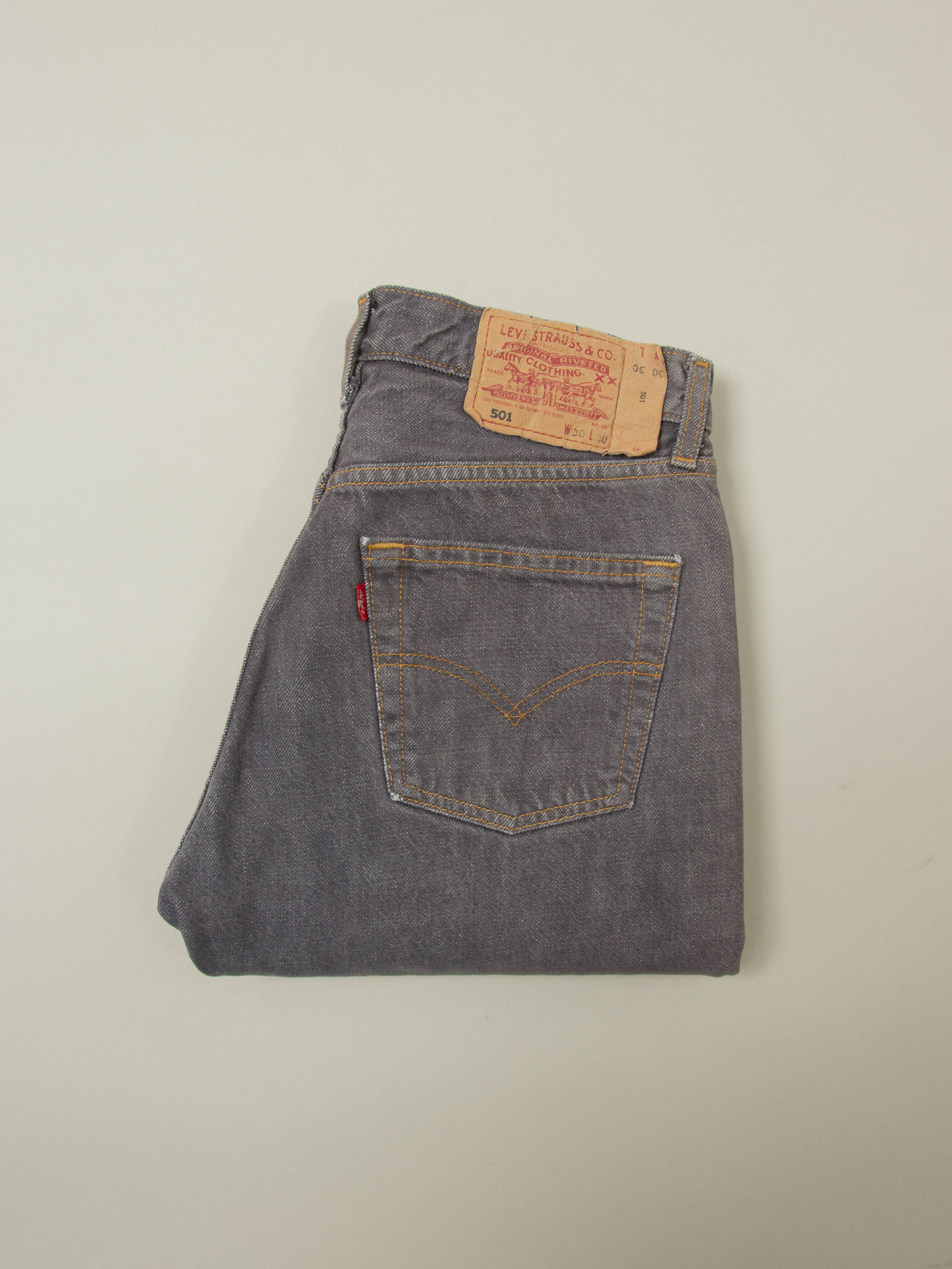 Vtg Levi's 501 Jeans (28x29) - Image 8
