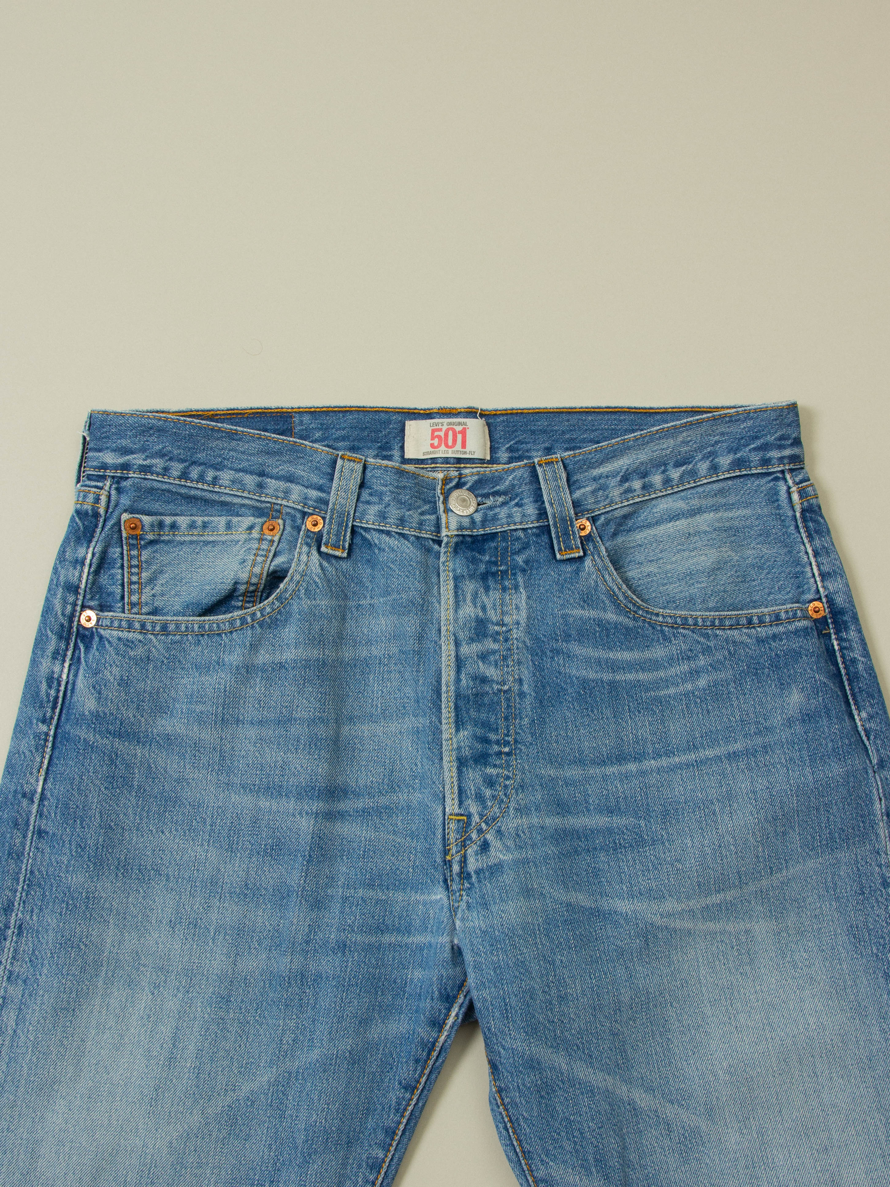 Vtg Levi's 501 Jeans (32x32) - Image 2
