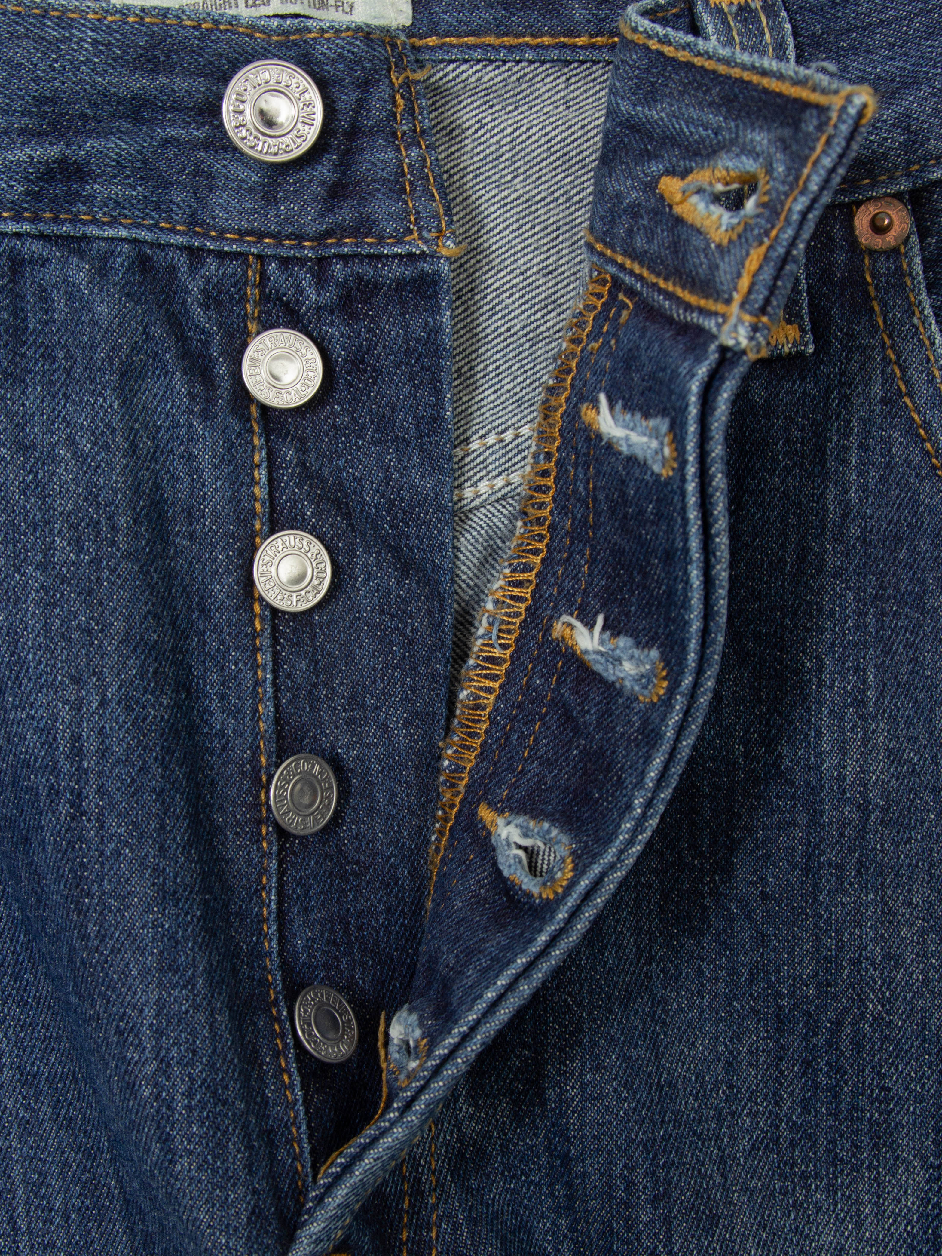 Vtg Levi's 501 Jeans (36x30) - Image 4