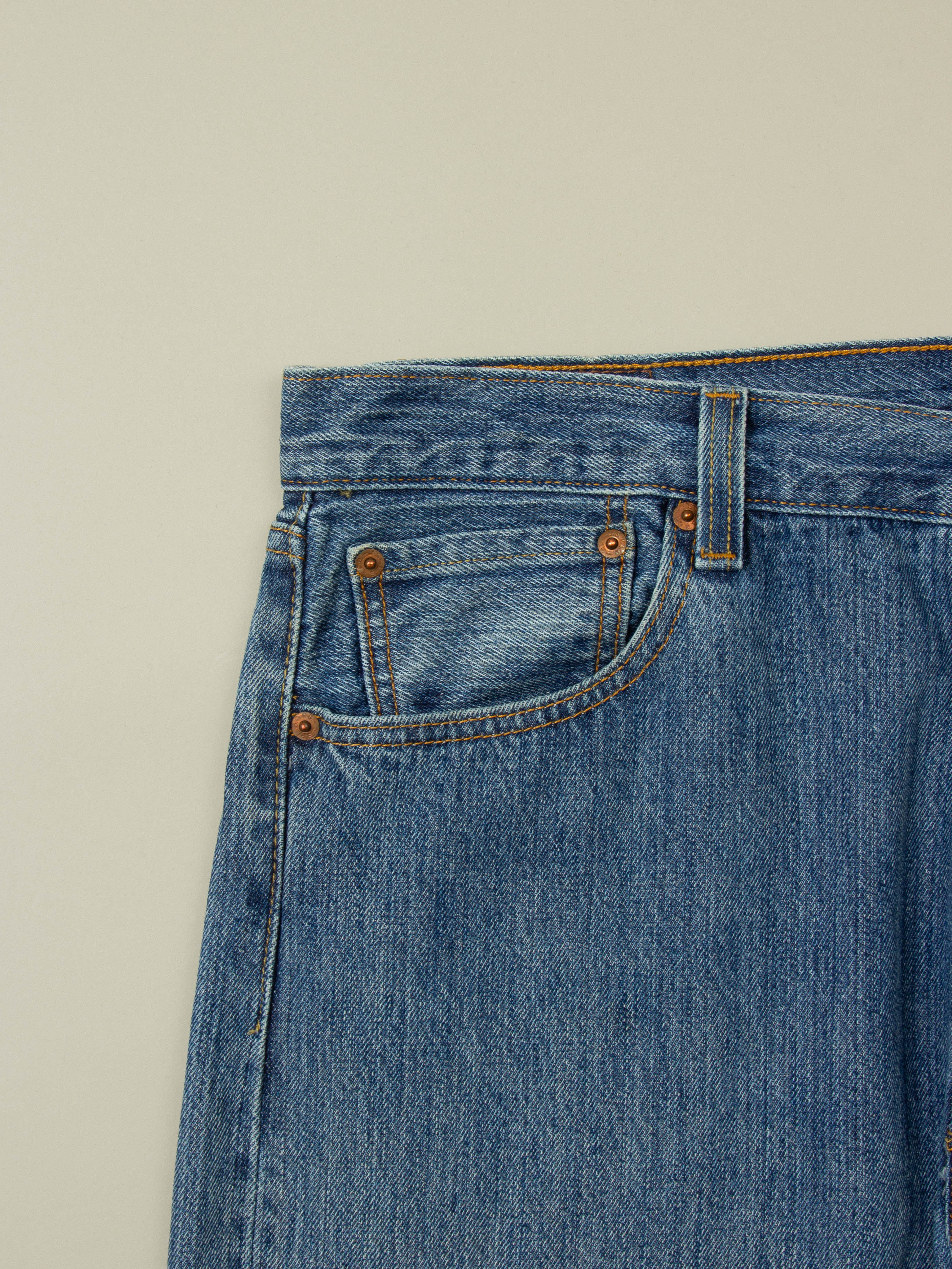 Vtg Levi's 501 Jeans (36x30) - Image 4