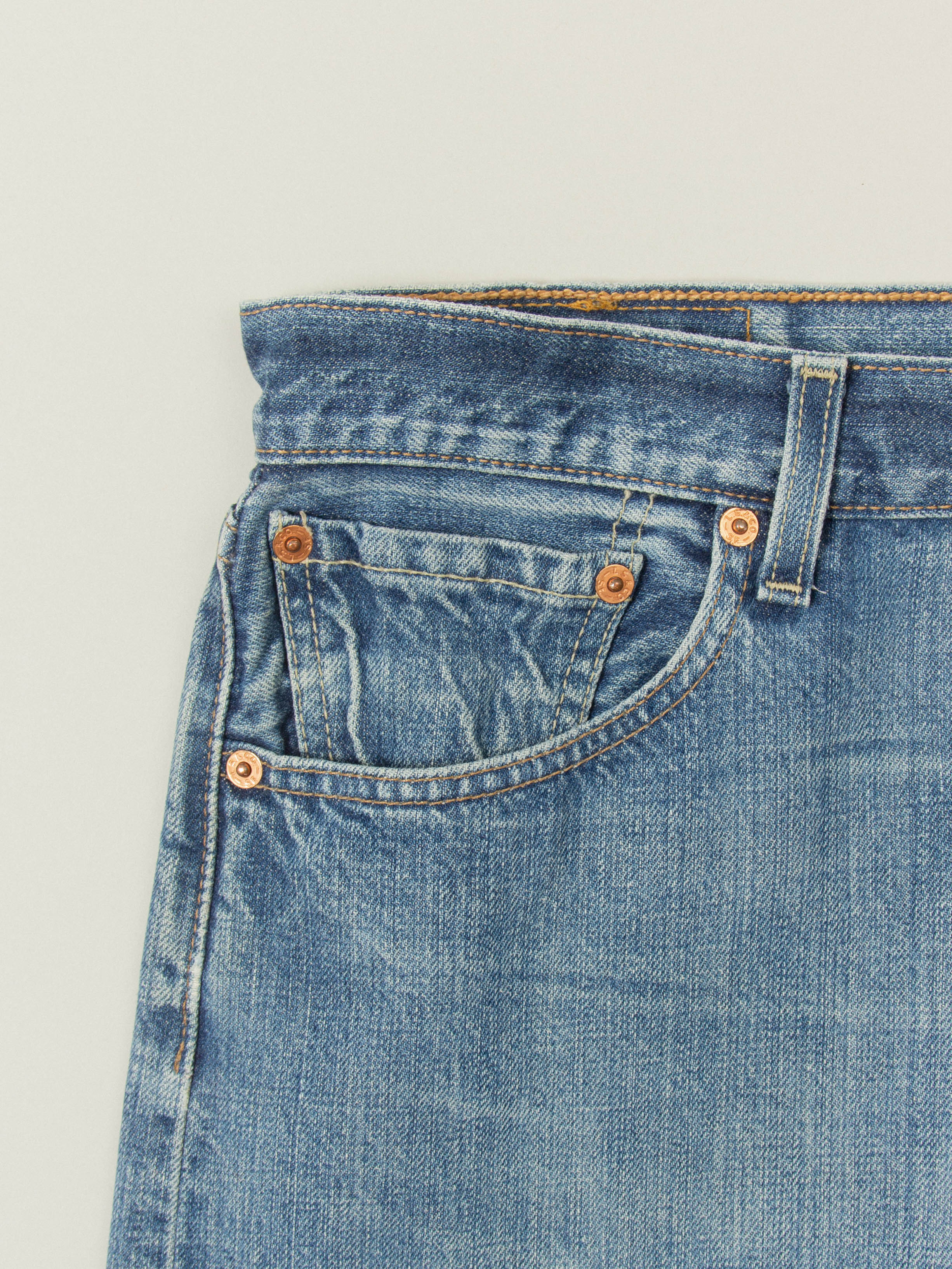 Vtg Levi's 501 Jeans (38x34) - Image 4