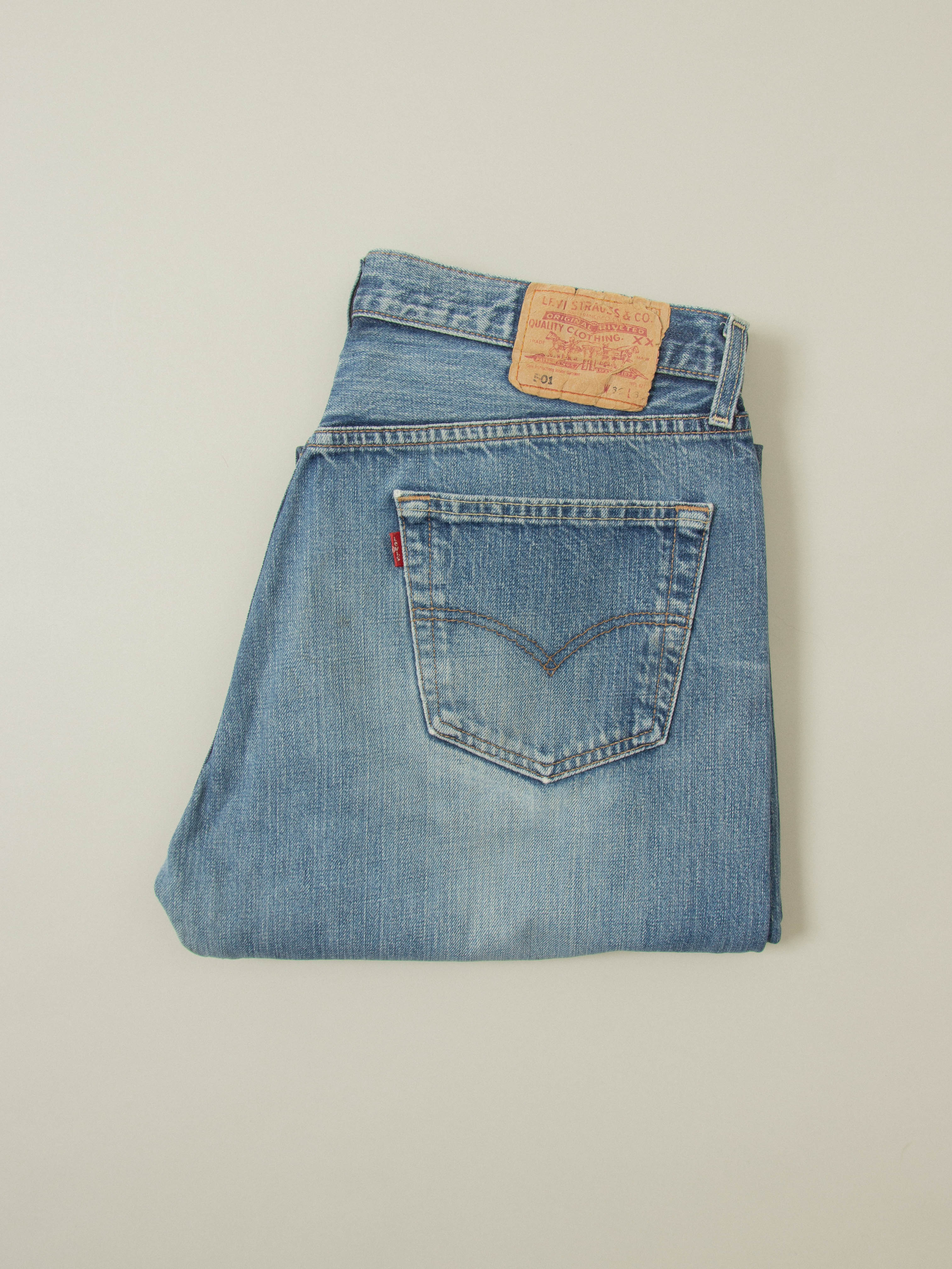 Vtg Levi's 501 Jeans (38x34) - Image 6