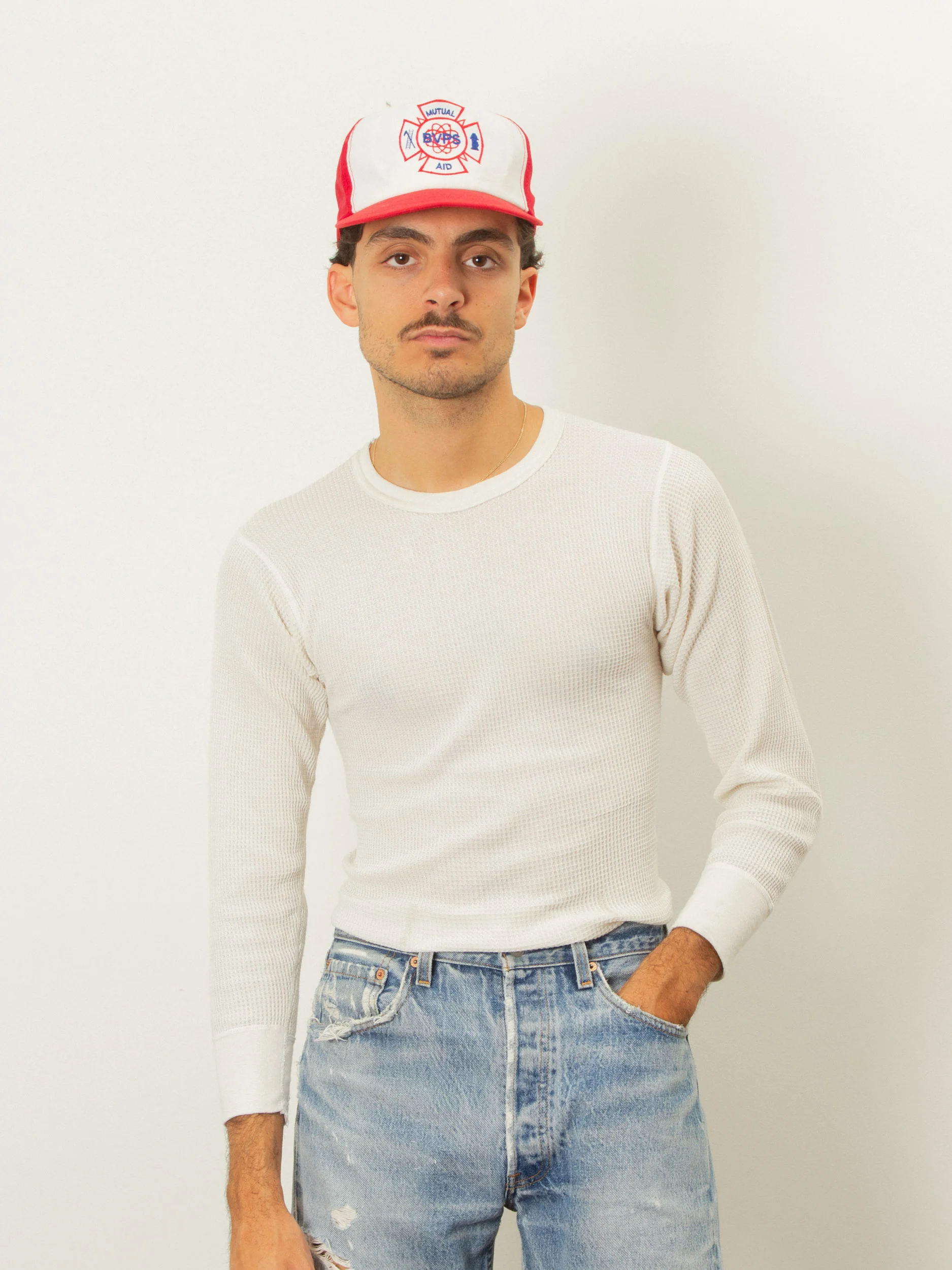 Vtg Long John Thermal Shirt