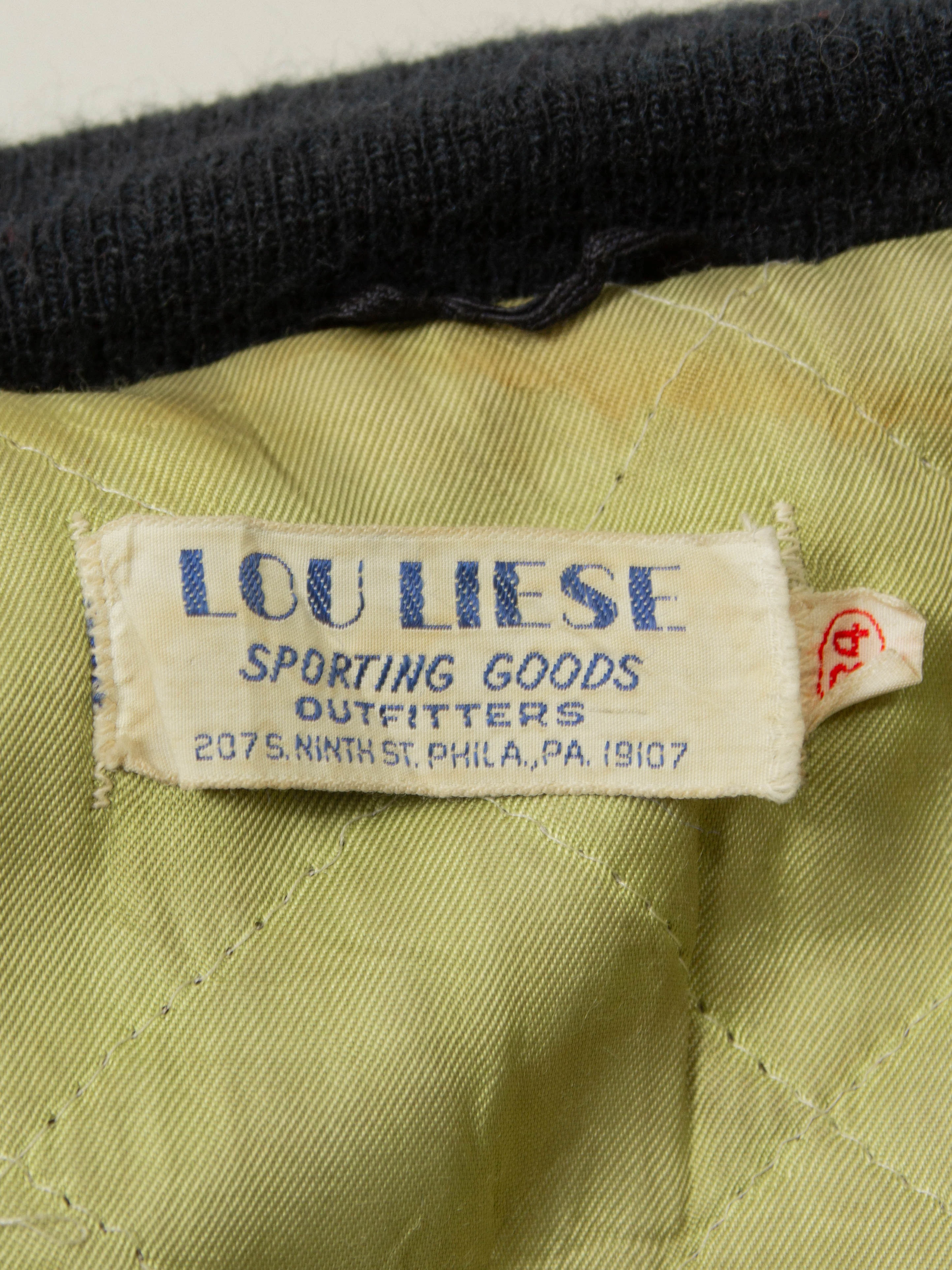 Vtg 1960s Lou Liese Sporting Goods Varsity Jacket - Made in USA (S) - Image 4
