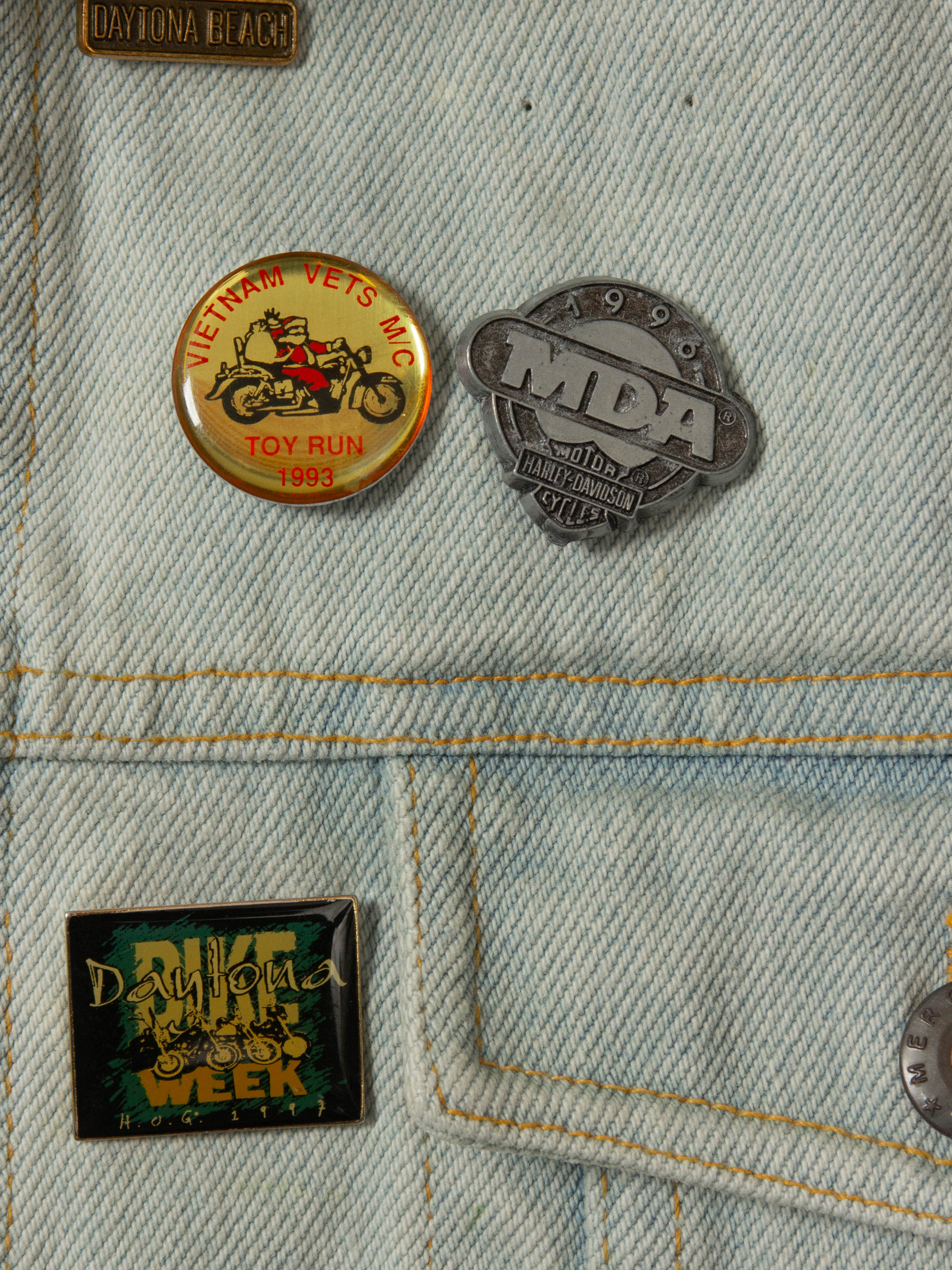 Vtg Merona Denim Vest (M) - Image 3