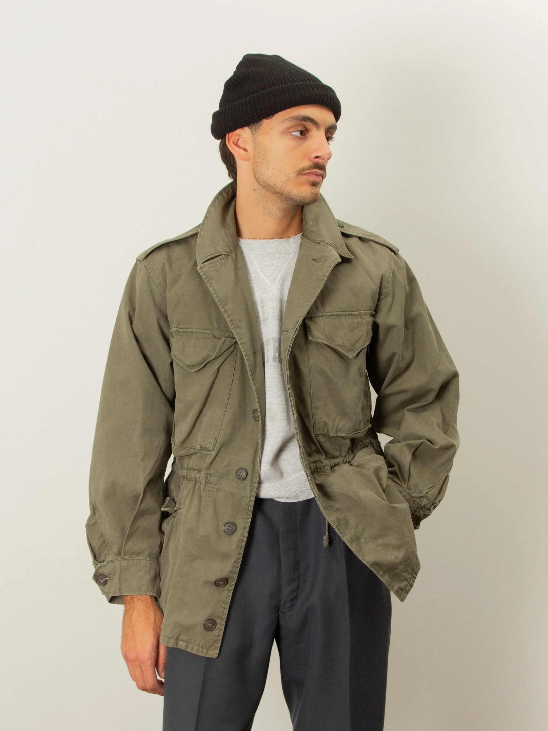 Vtg Norwegian Army "US M-43" Field Jacket