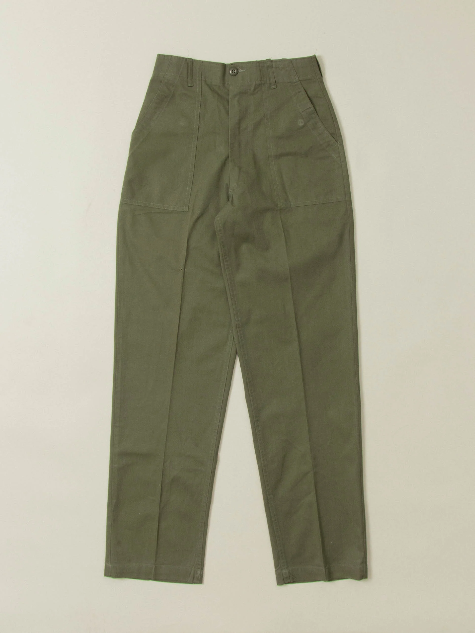 Vtg OG-507 US Army Fatigue Trousers (26x32)