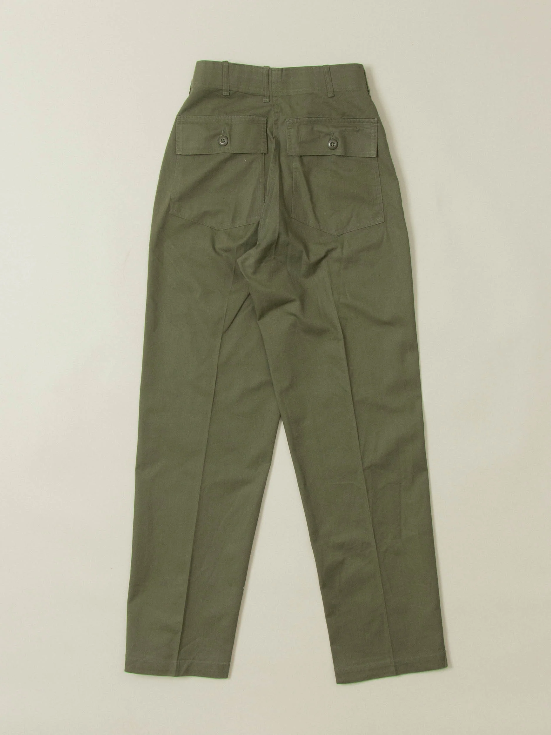 Vtg OG-507 US Army Fatigue Trousers (26x32) - Image 7