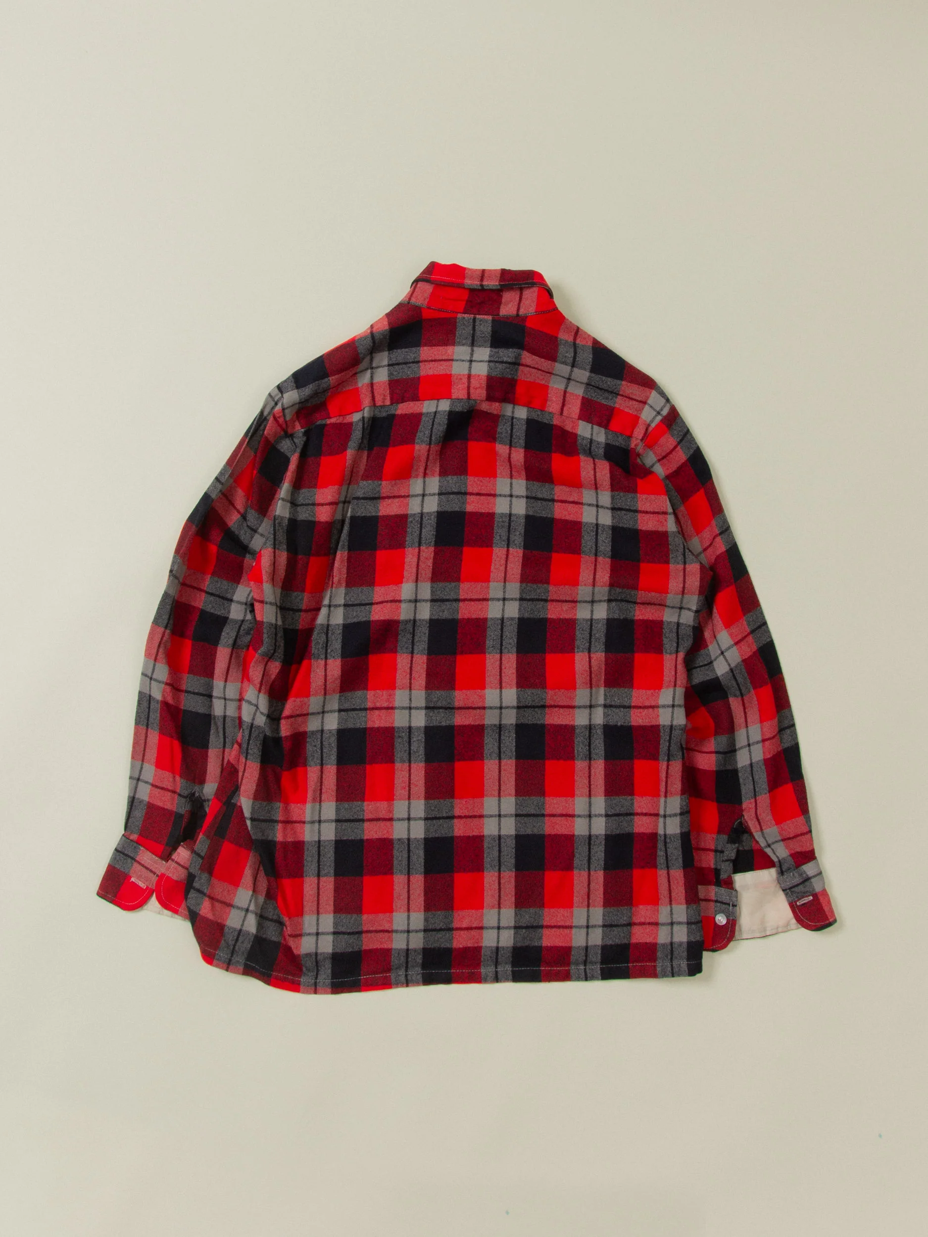 Vtg Plaid Shirt - Made in Korea (S/M) - Image 5