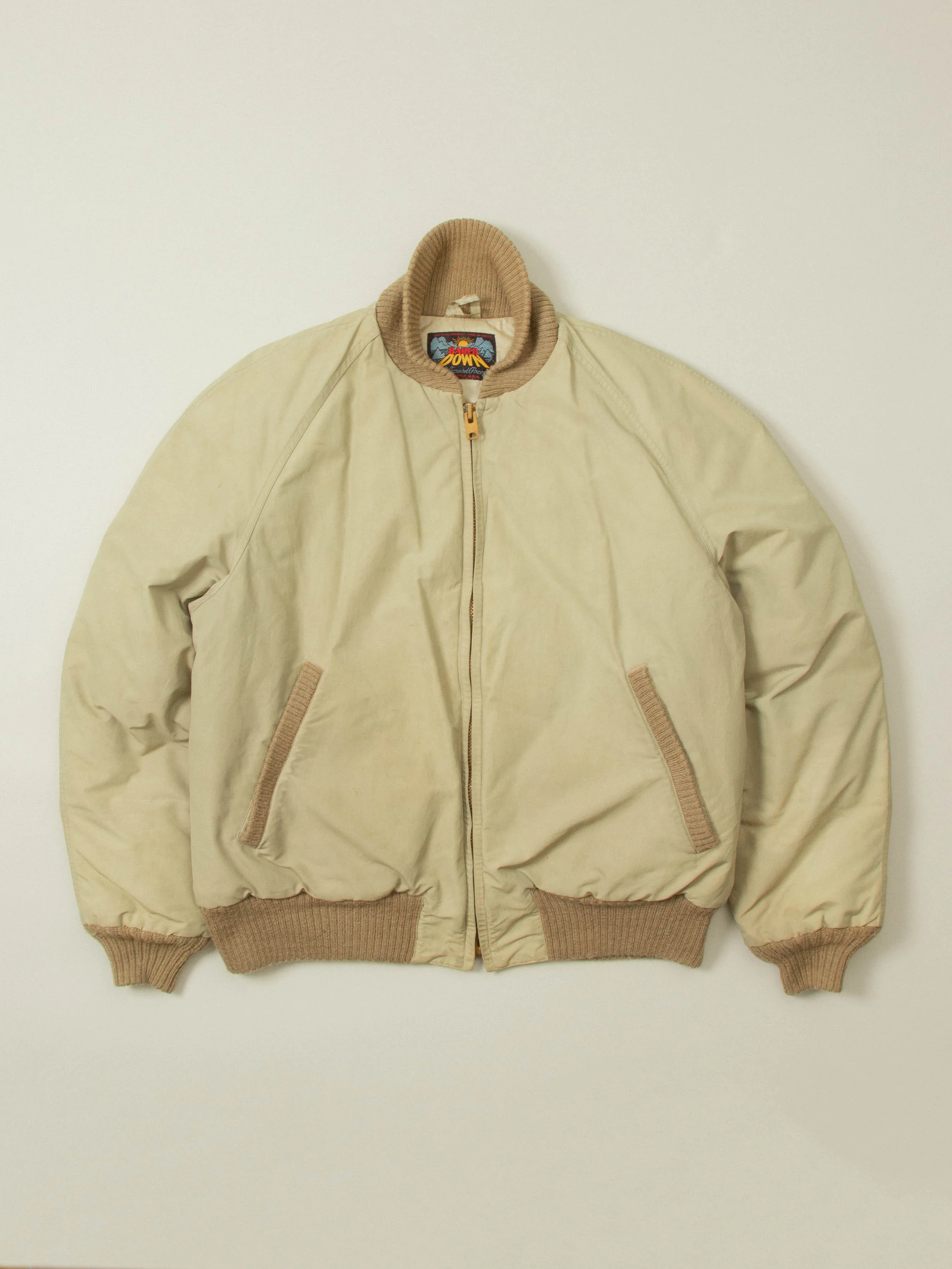 Vtg Rare 1960s Eddie Bauer 'Sundown' Bomber Jacket – Made in USA (L)