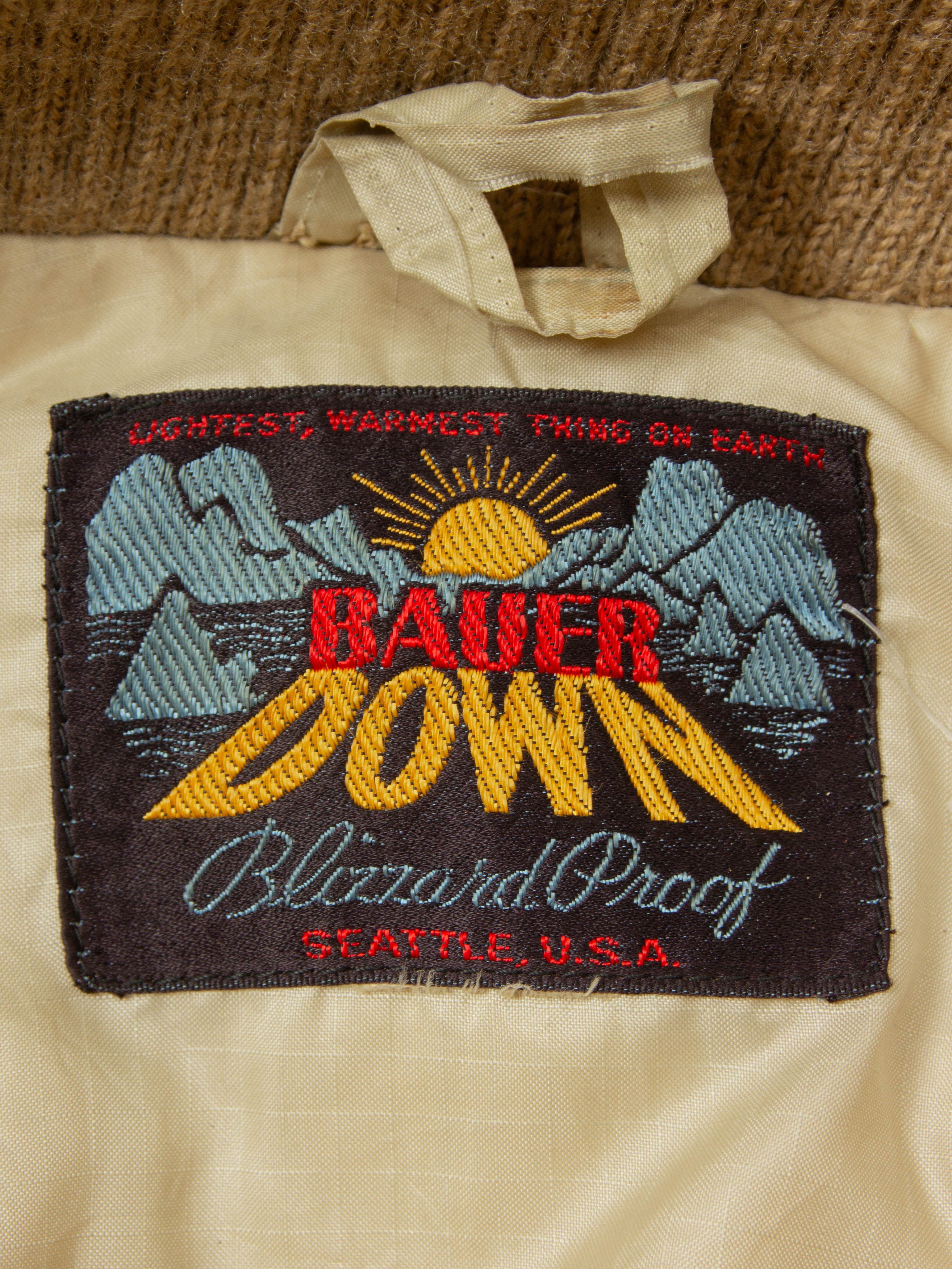 Vtg Rare 1960s Eddie Bauer 'Sundown' Bomber Jacket – Made in USA (L) - Image 2