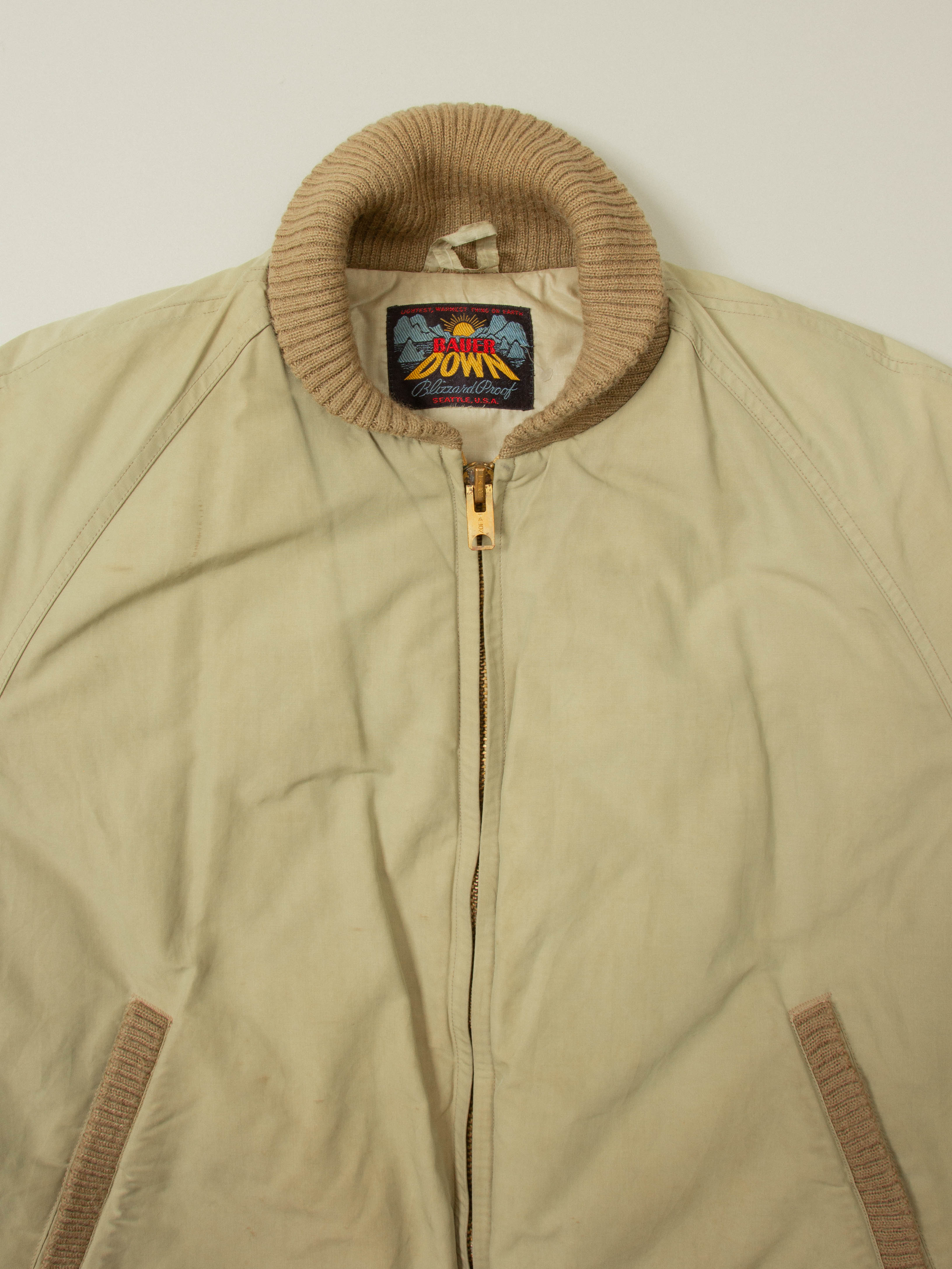 Vtg Rare 1960s Eddie Bauer 'Sundown' Bomber Jacket – Made in USA (L) - Image 8