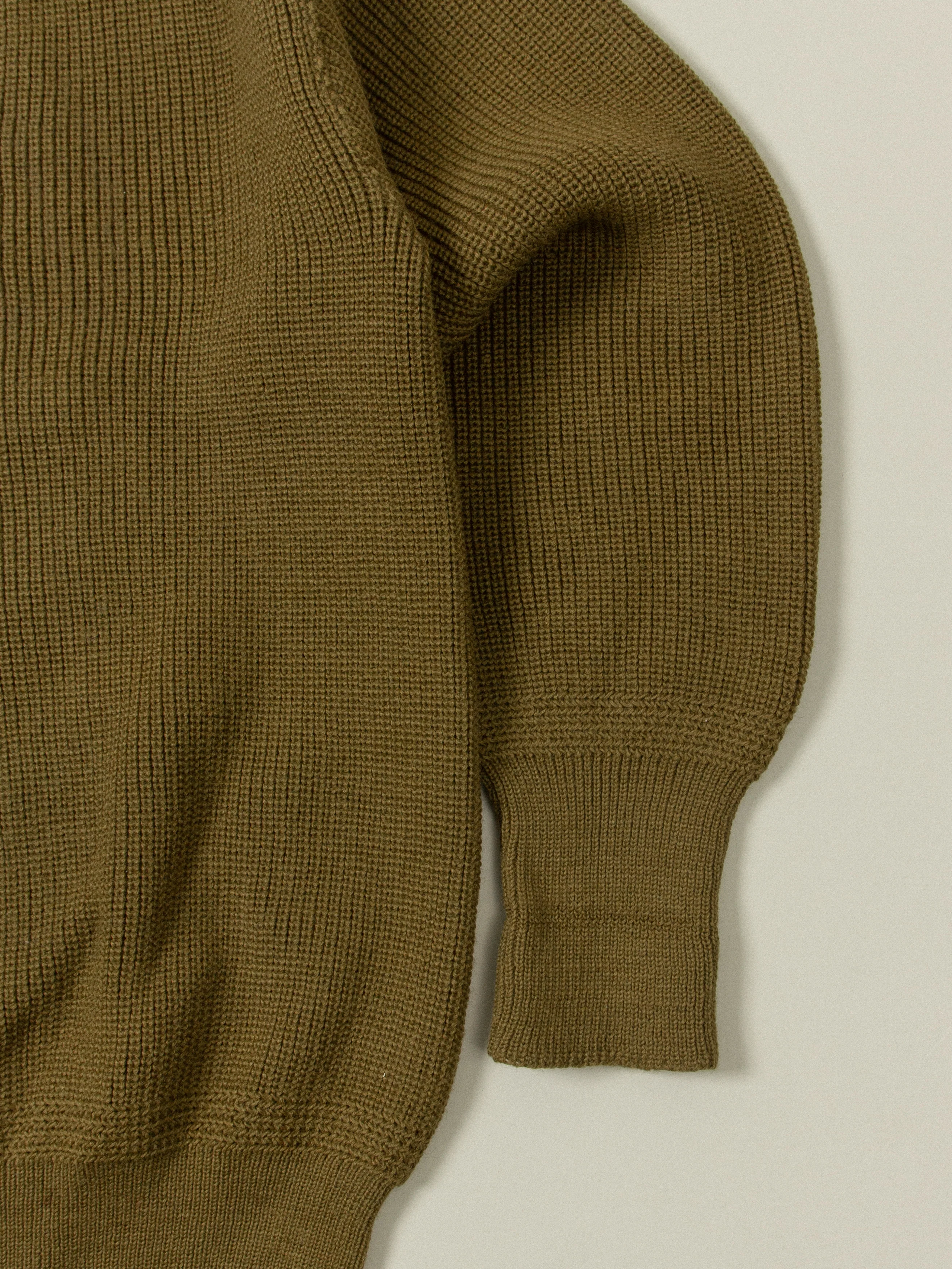 Vtg Rare USAAF WWII A-1 Wool Knit (L) - Image 5