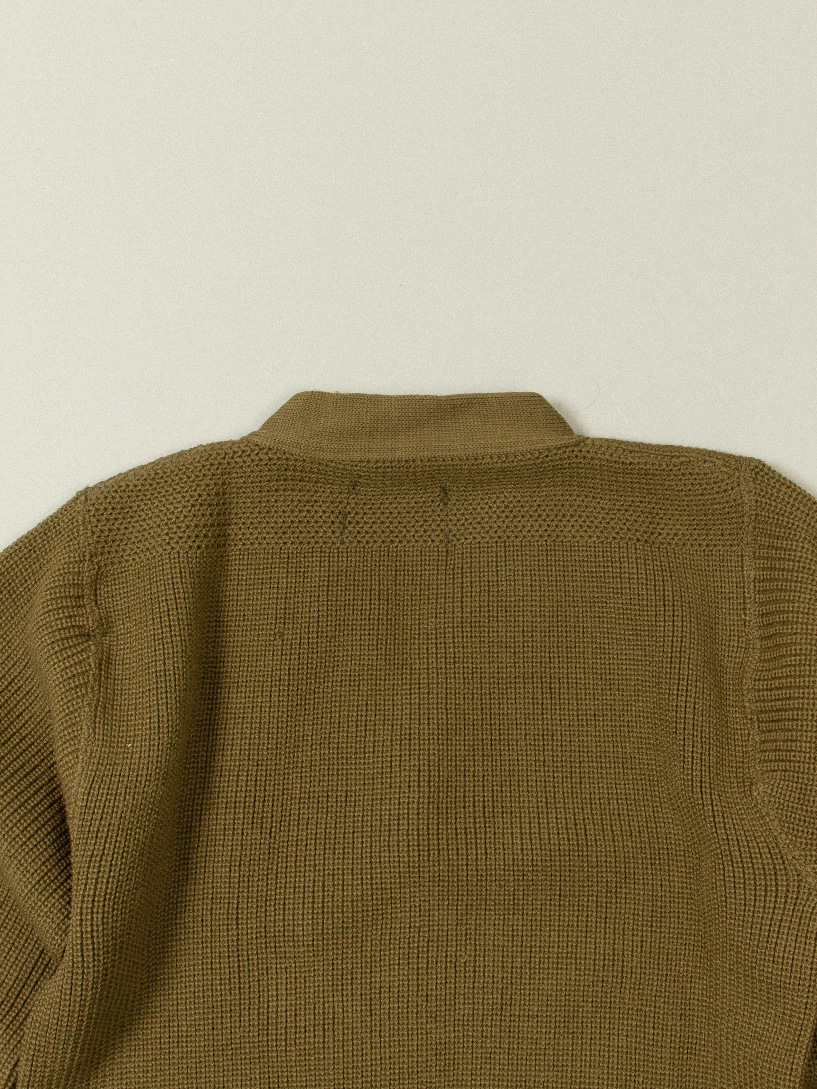 Vtg Rare USAAF WWII A-1 Wool Knit (L) - Image 6