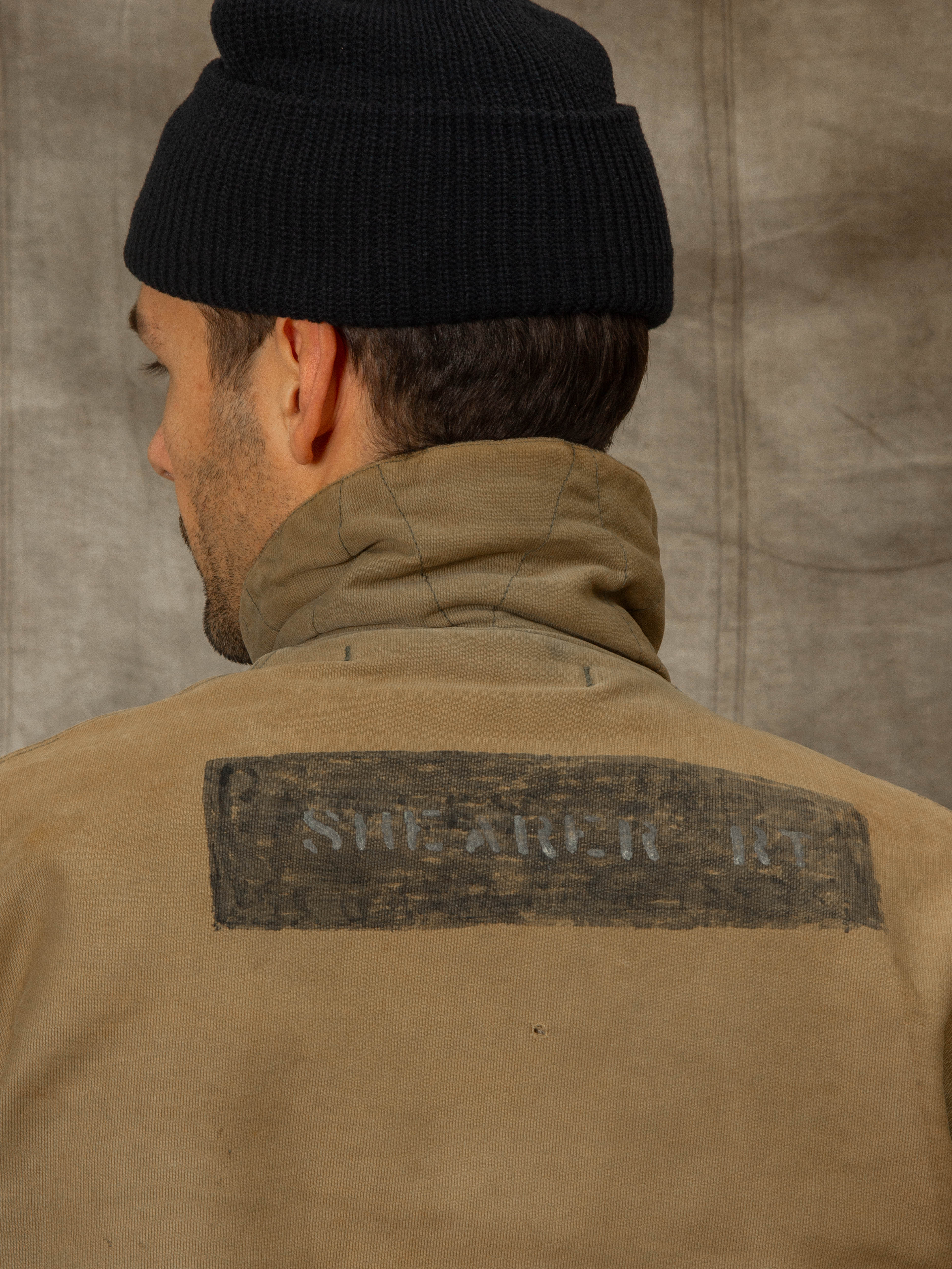 Vtg Rare WWII USN N-1 Alpaca Deck Jacket (S/M) - Image 3