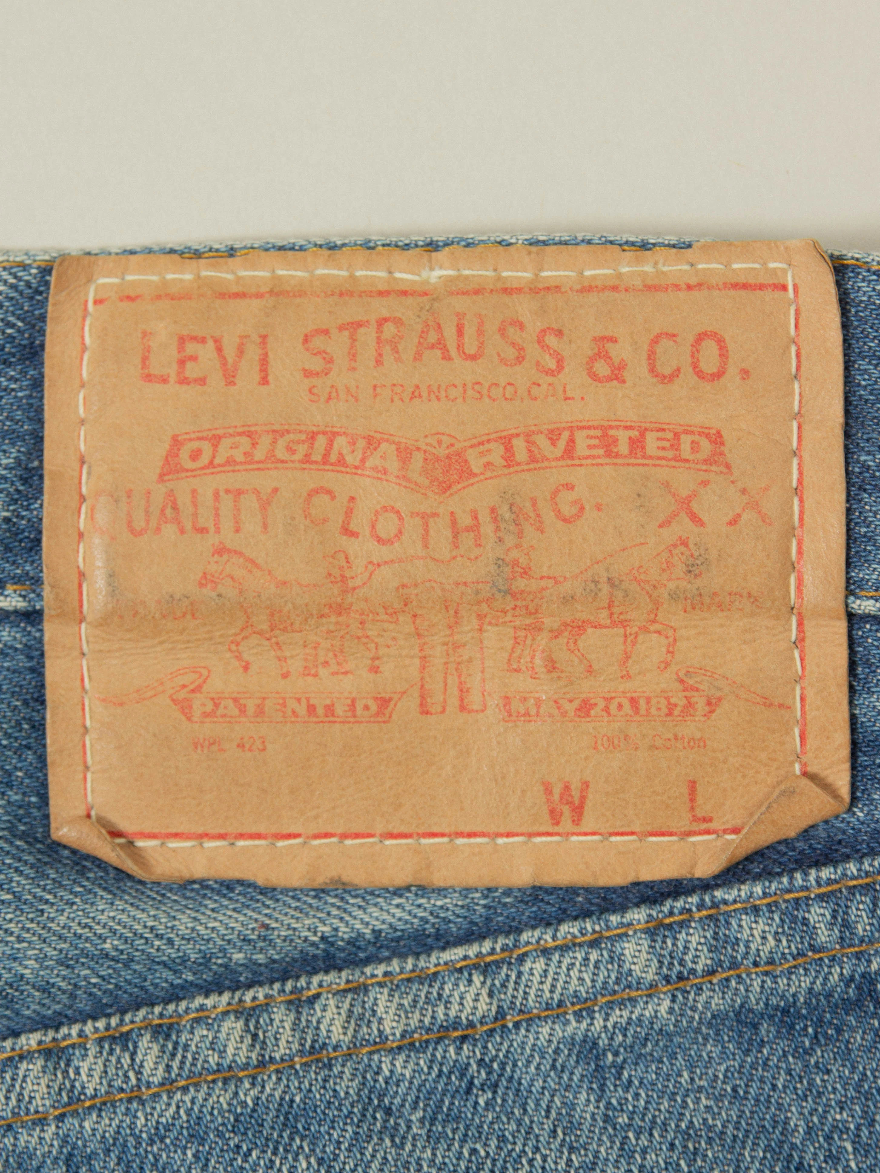 Vtg Selvedge Levi's 505 Jeans - Made in USA (32x31) - Image 3
