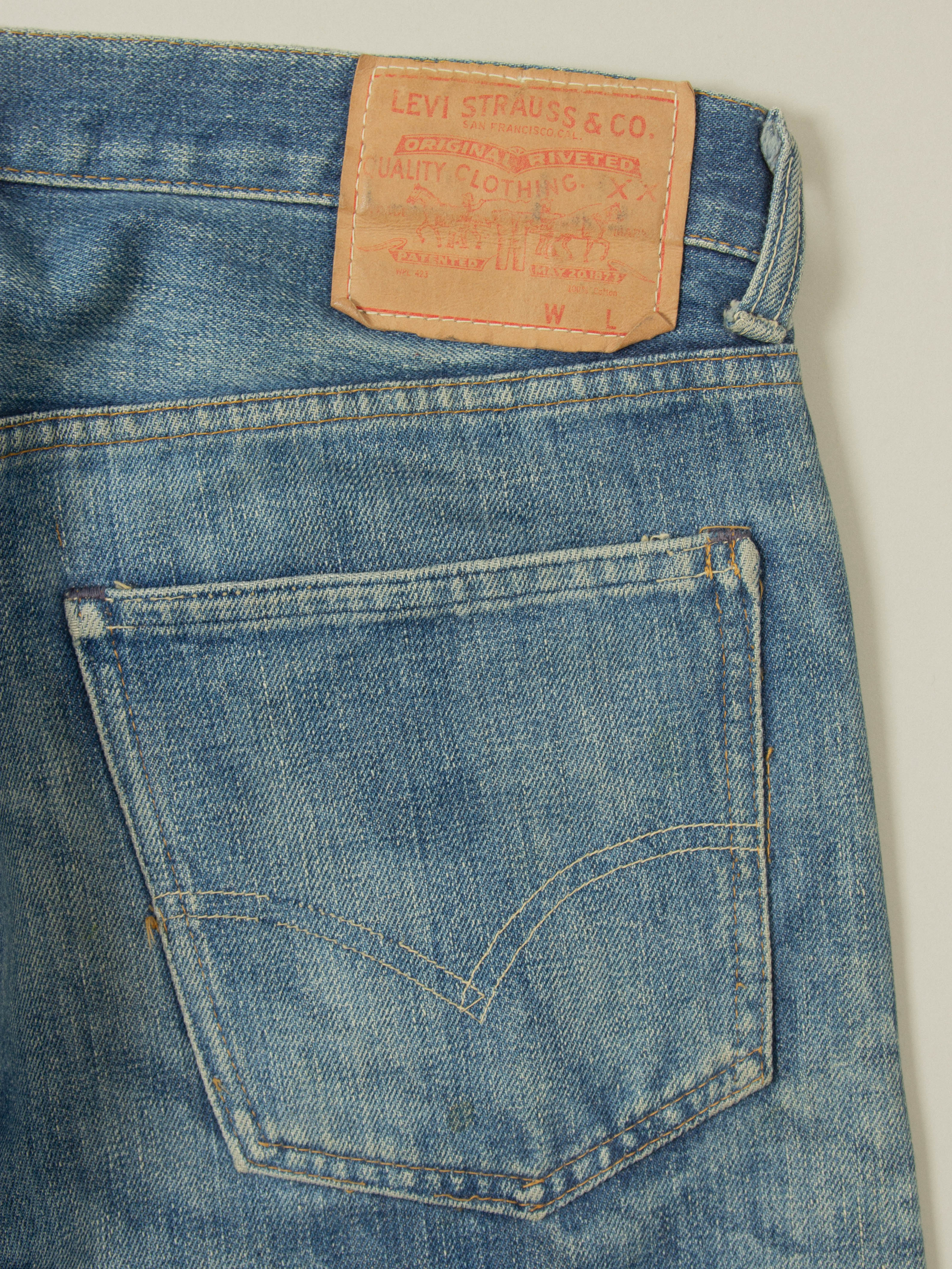 Vtg Selvedge Levi's 505 Jeans - Made in USA (32x31) - Image 9