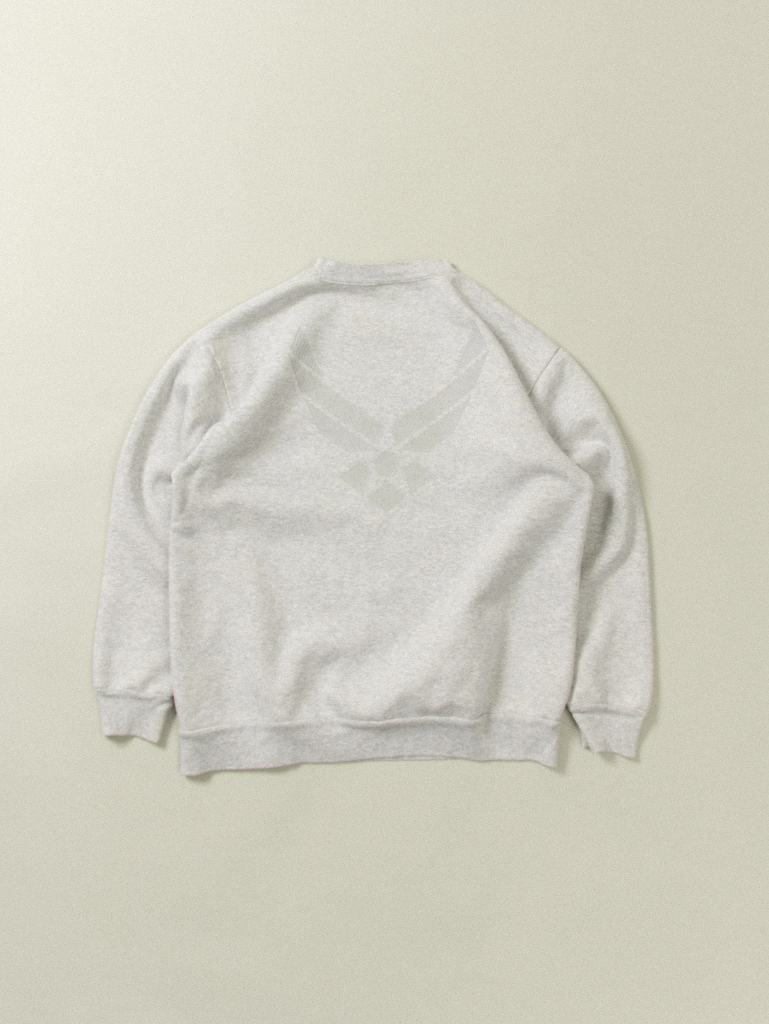 Vtg US Air Force Reflective Sweatshirt - Made in USA - Image 2