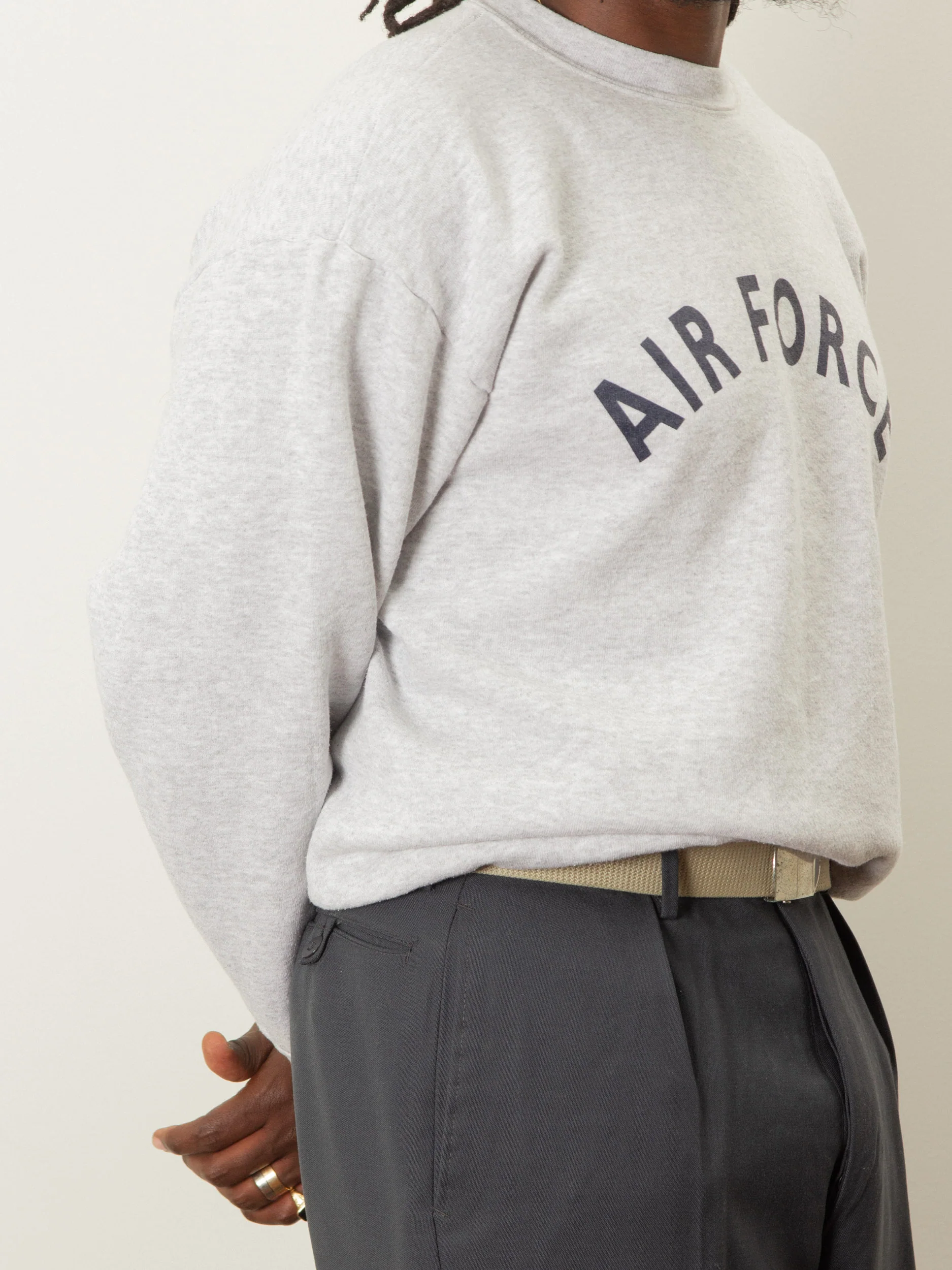 Vtg US Air Force Sweatshirt - Made in USA - Image 2